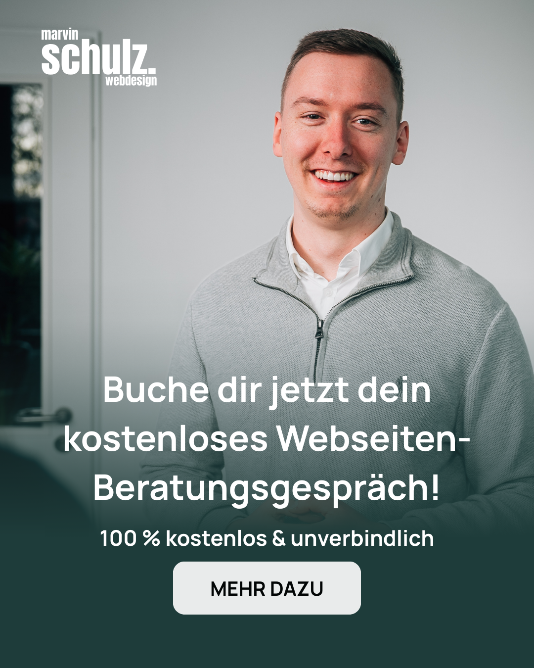 Marvin Schulz Facebook ad: Kostenlose Beratung buchen!