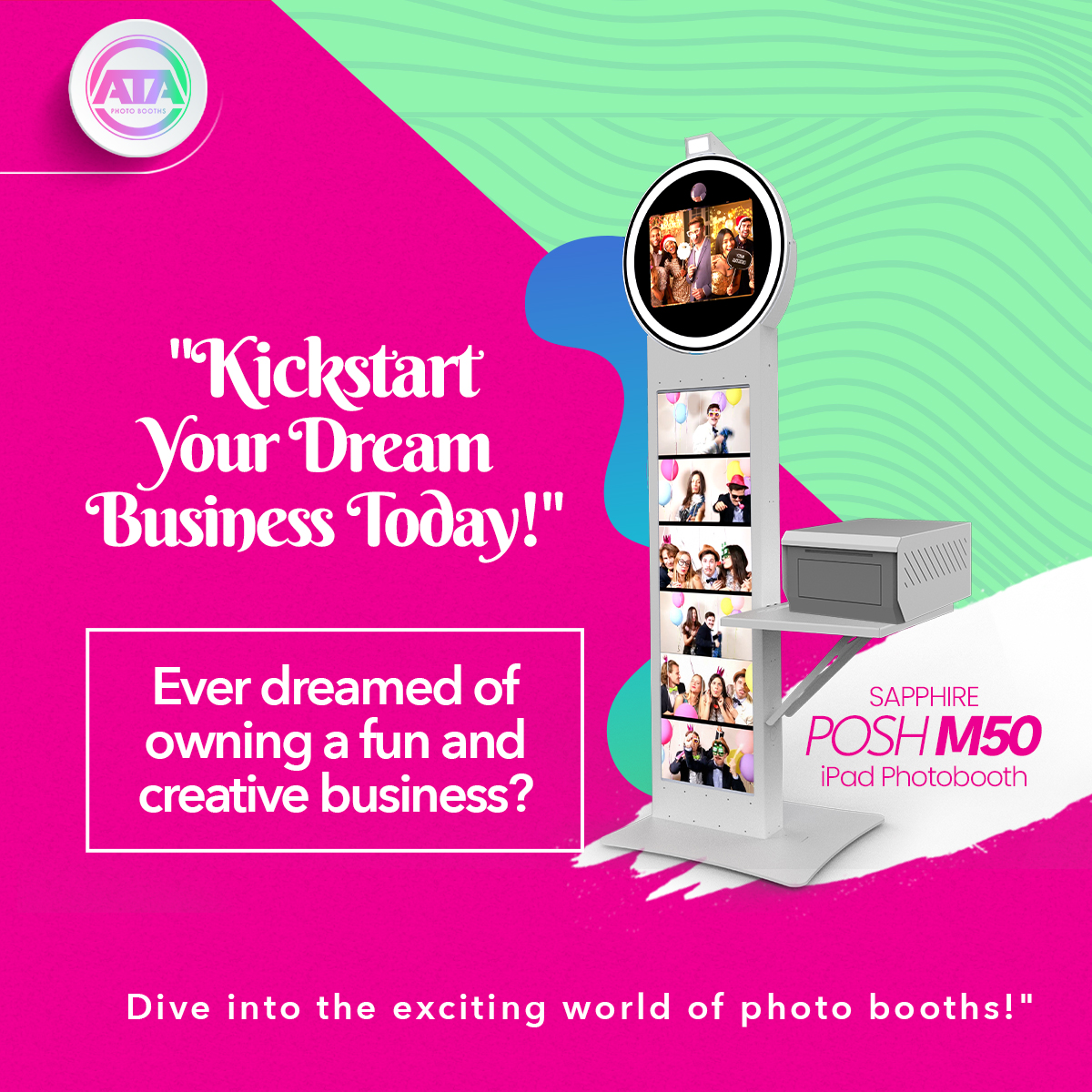 ATA Photobooths Facebook ad