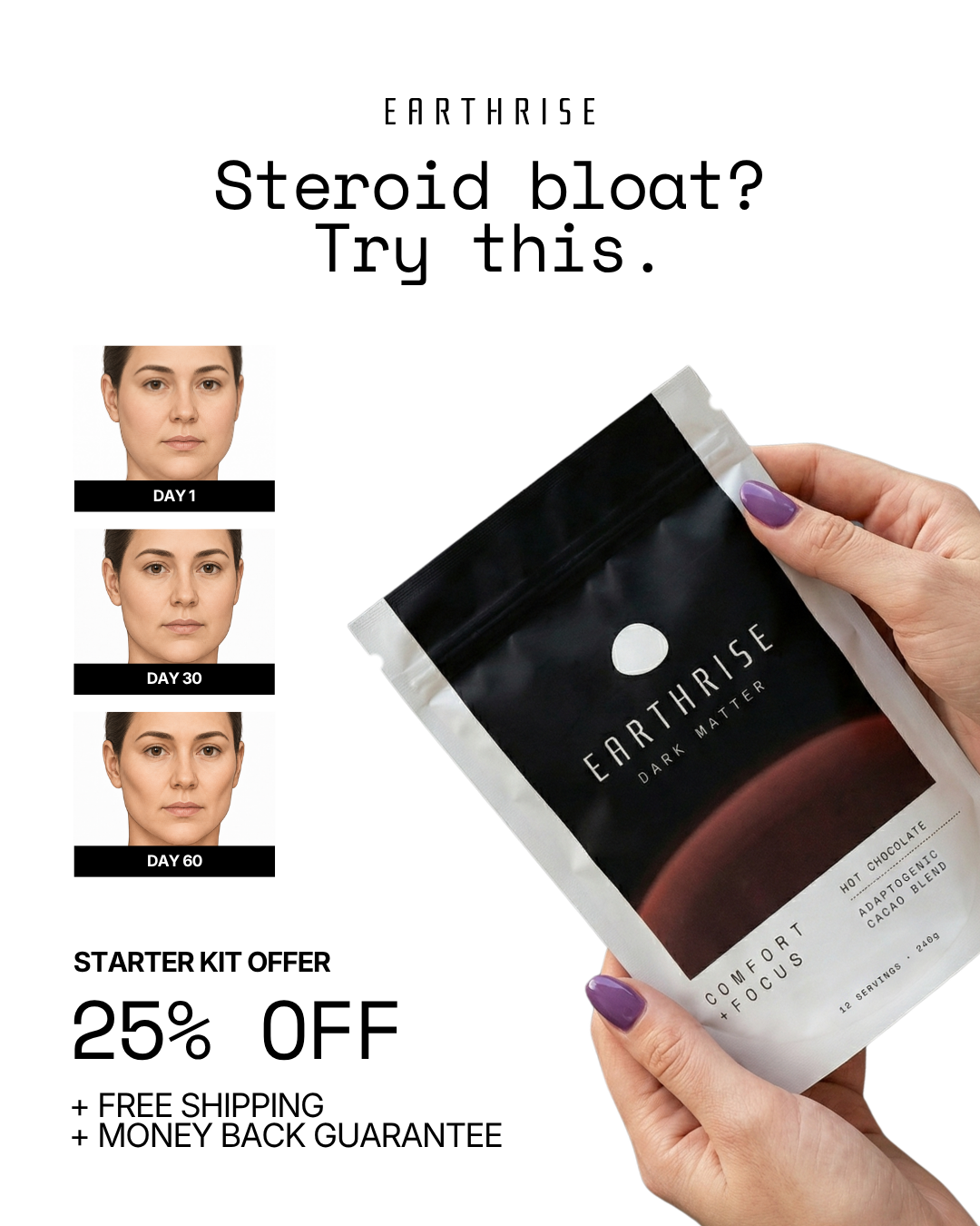 Earthrise Facebook ad