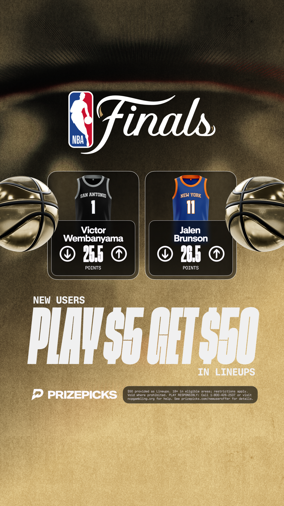 PrizePicks Facebook ad