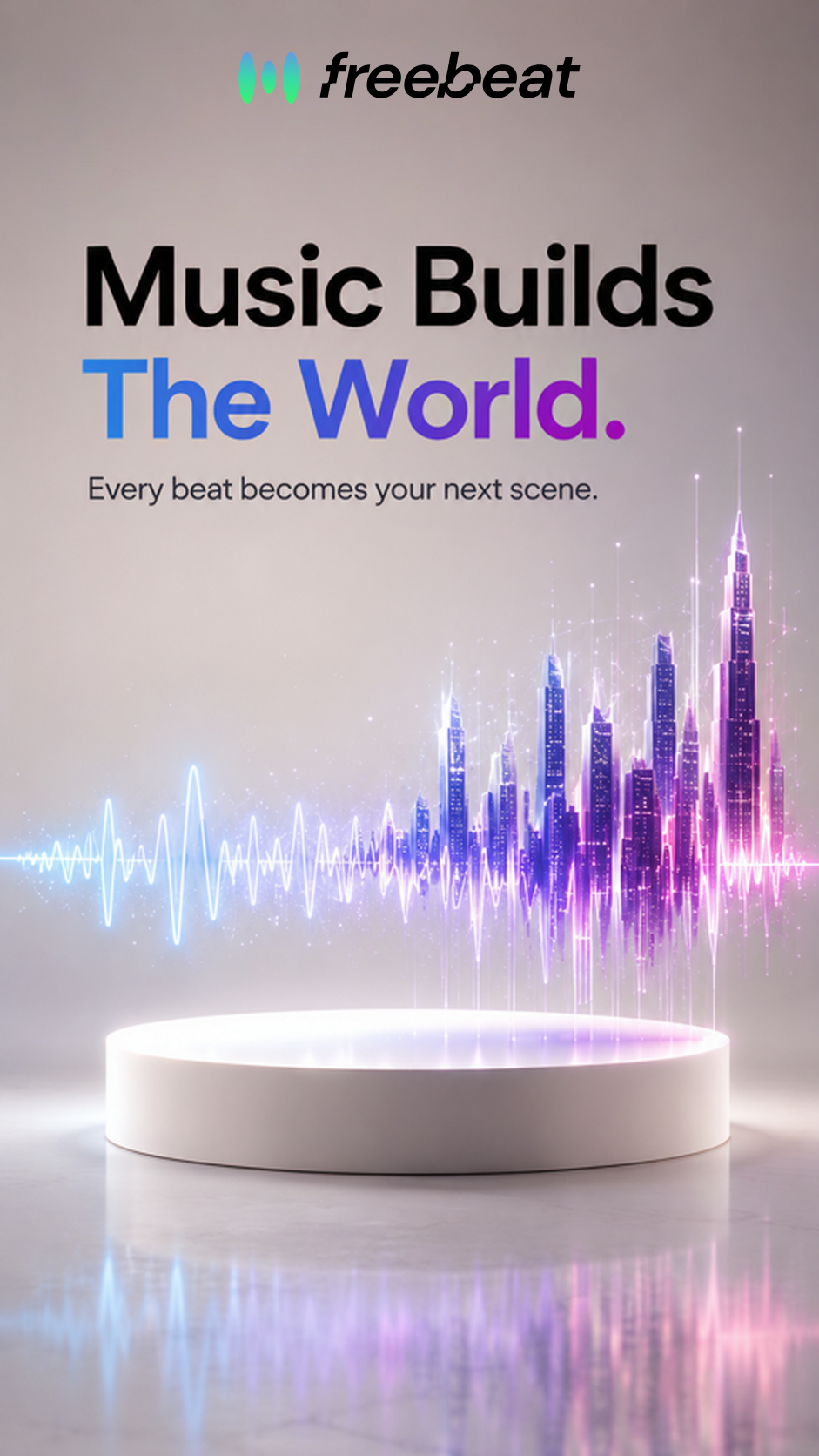 Freebeat AI Facebook ad: Transform Your Music into Stunning Videos