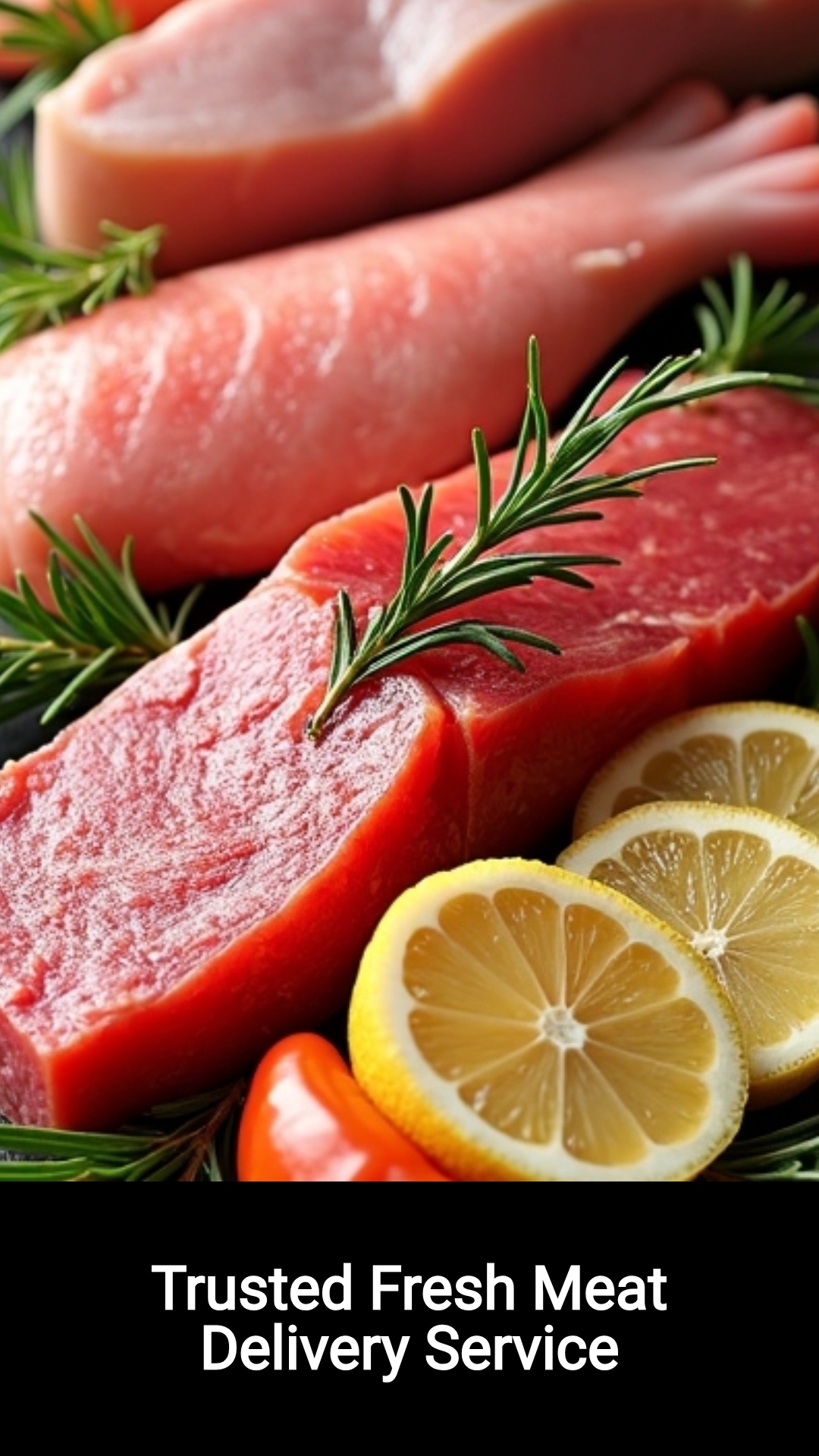 SmartSearches Viewlink Facebook ad: Trusted Fresh Meat Delivery Service.