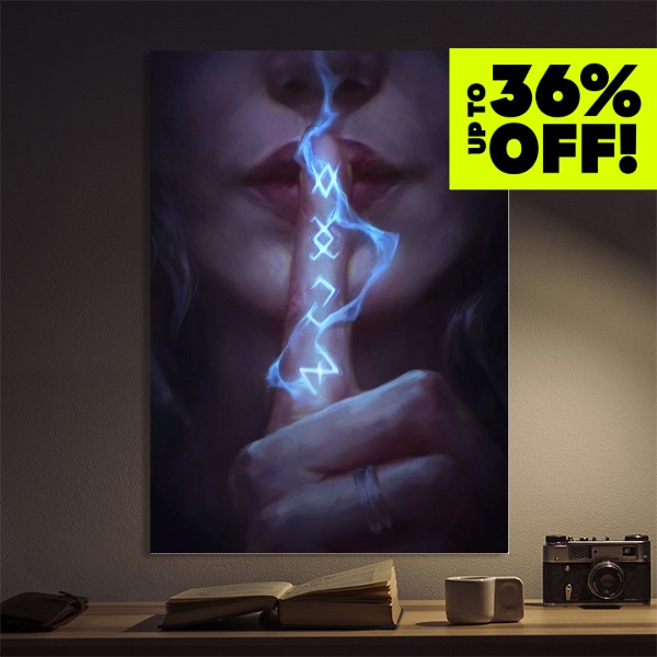 Displate Facebook ad