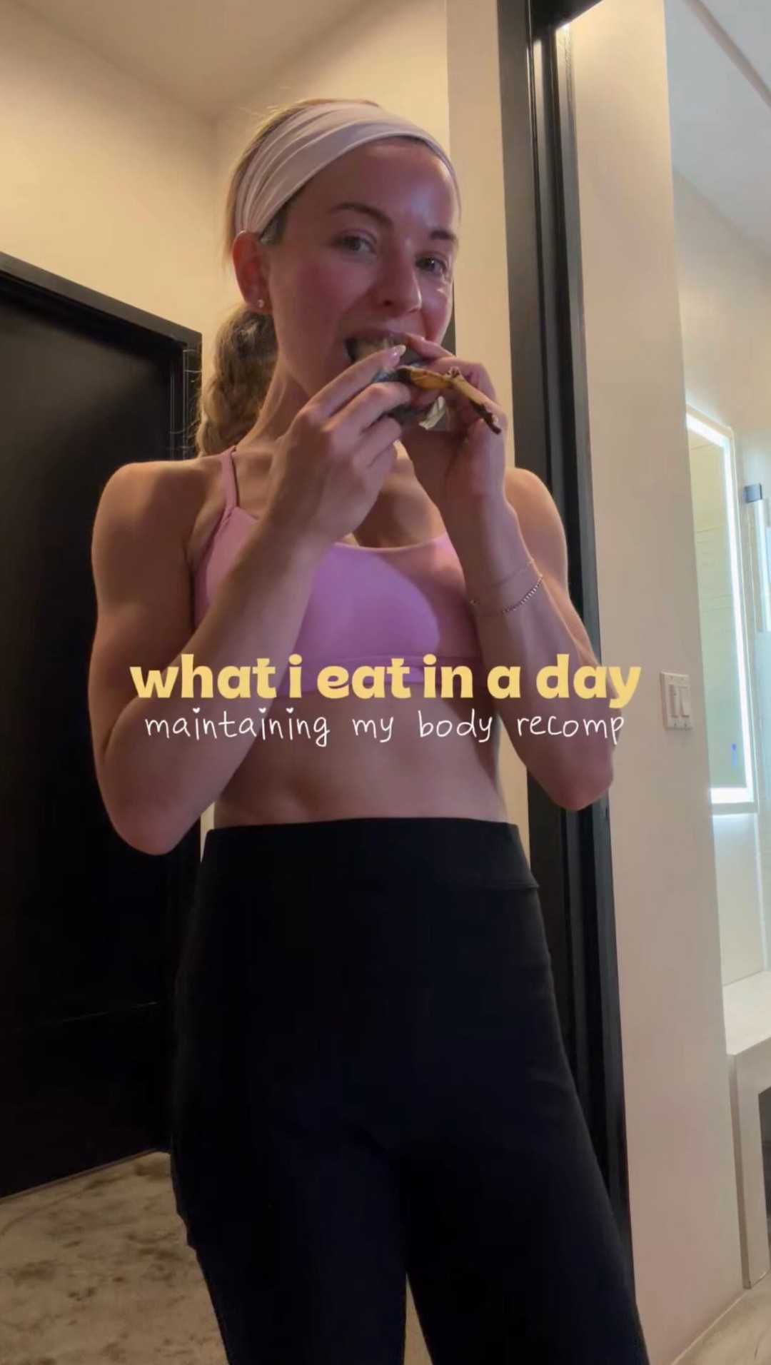 Nourish Facebook ad: what i eat in a day maintaining my…