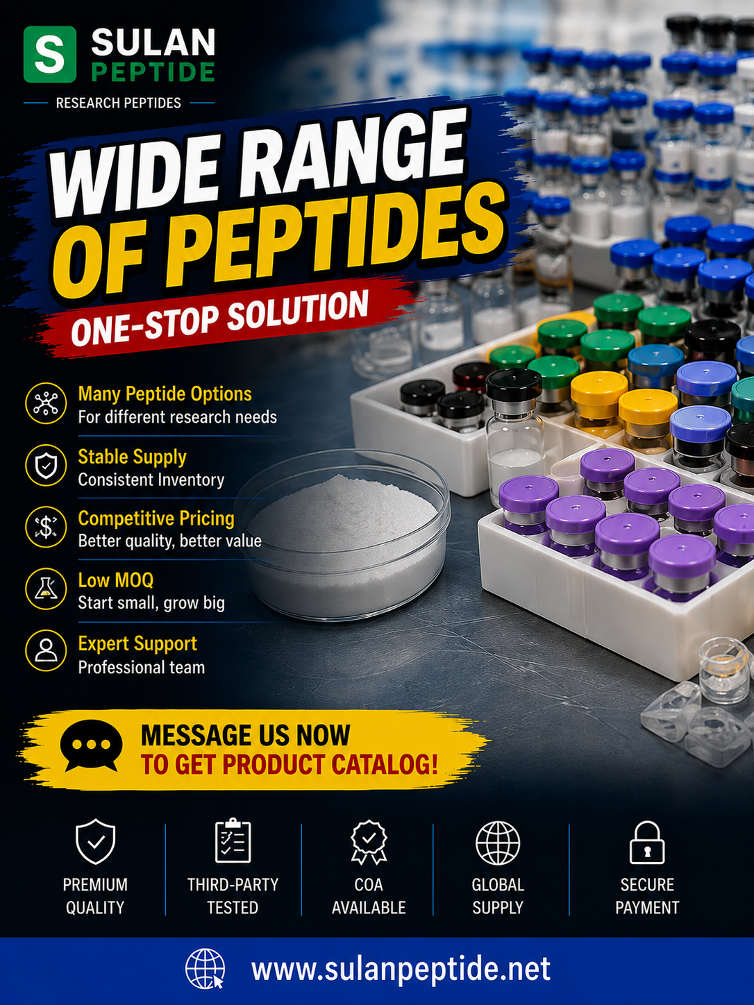 Peptide Sulan Facebook ad from Jul 15, 2026