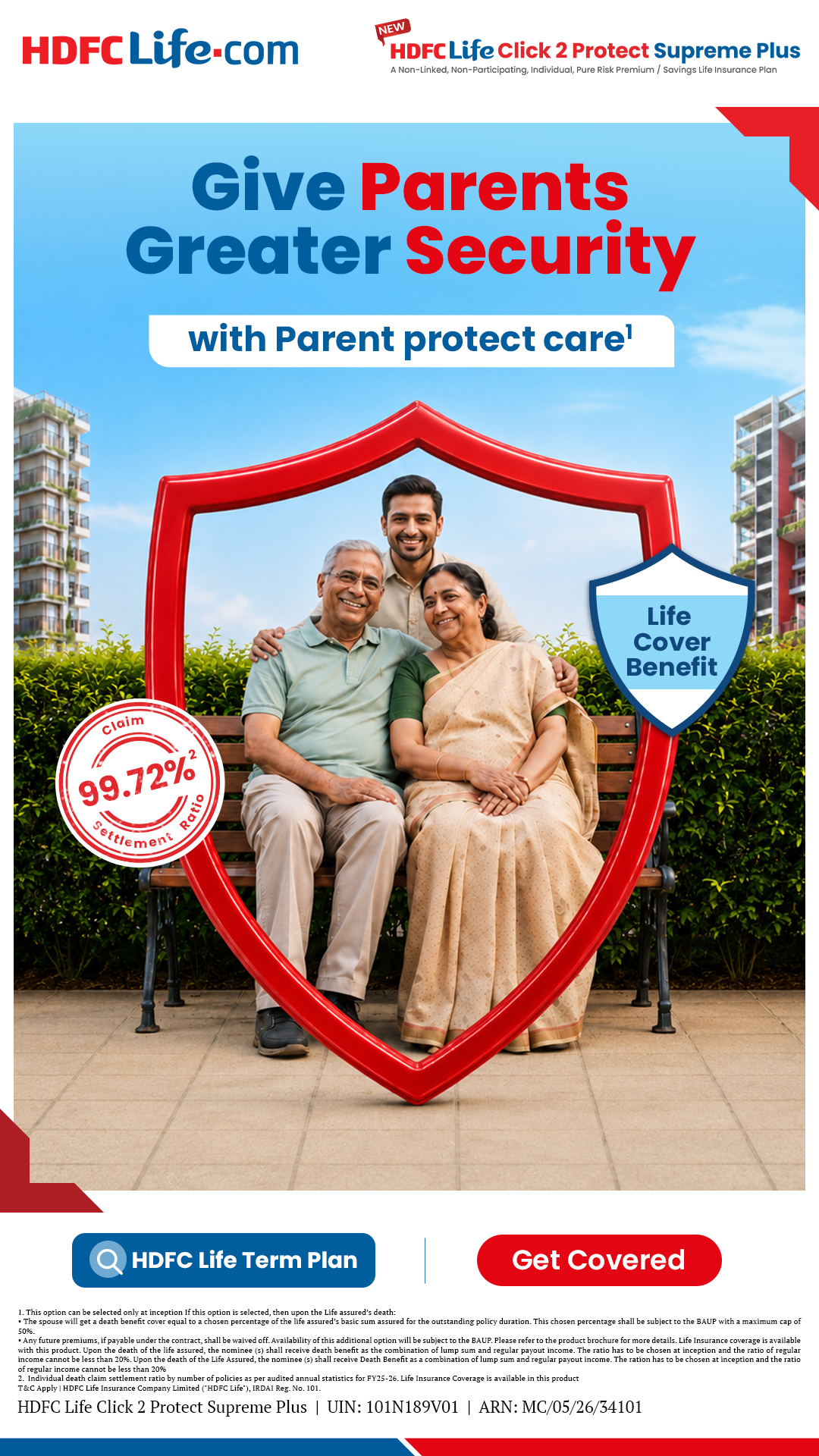 HDFC Life Facebook ad