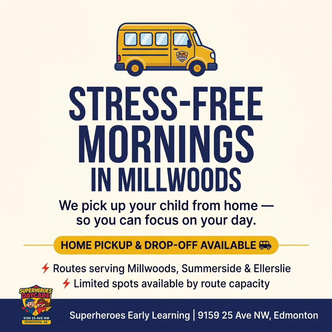 Superheroes Daycare Facebook ad: Limited-Time Enrollment Bonus, Save $100 (Now $0)