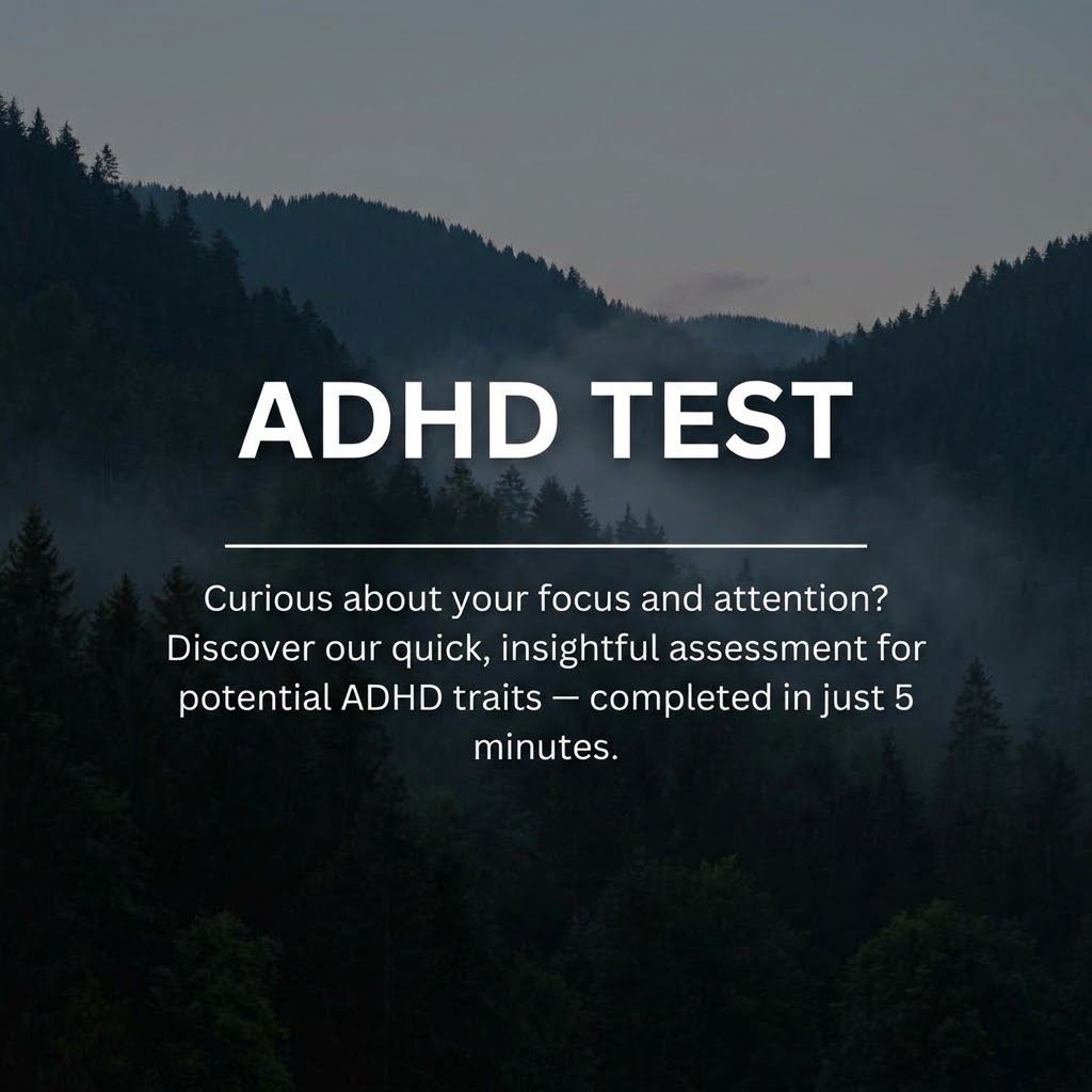 Personality Test Online Facebook ad: Understand Your ADHD-Related Traits