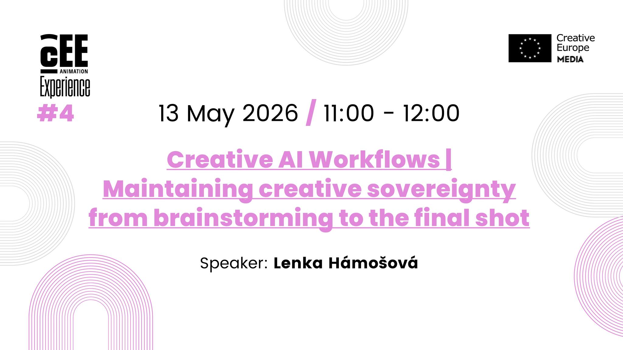 CEE Animation Facebook ad: Creative AI Workflows, Maintaining Creative Sovereignty…
