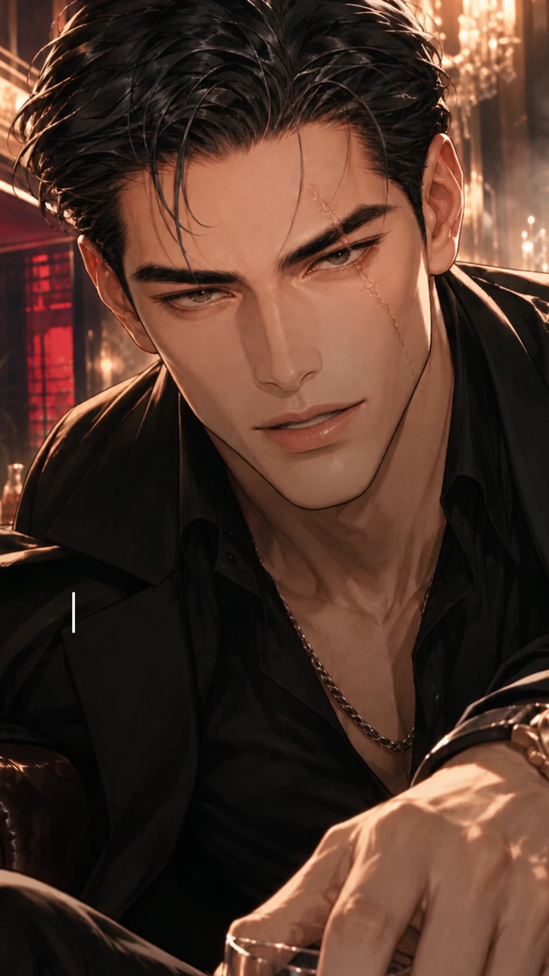 Hazy - Interactive Romance Facebook ad: He owns the city. Not you.