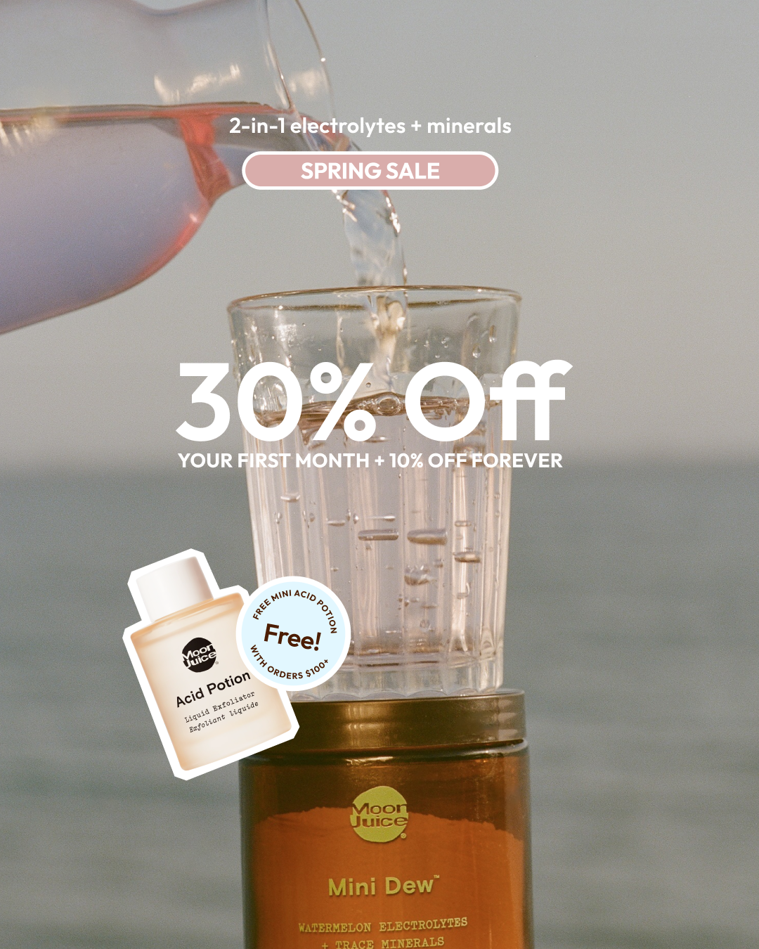 Moon Juice Facebook ad