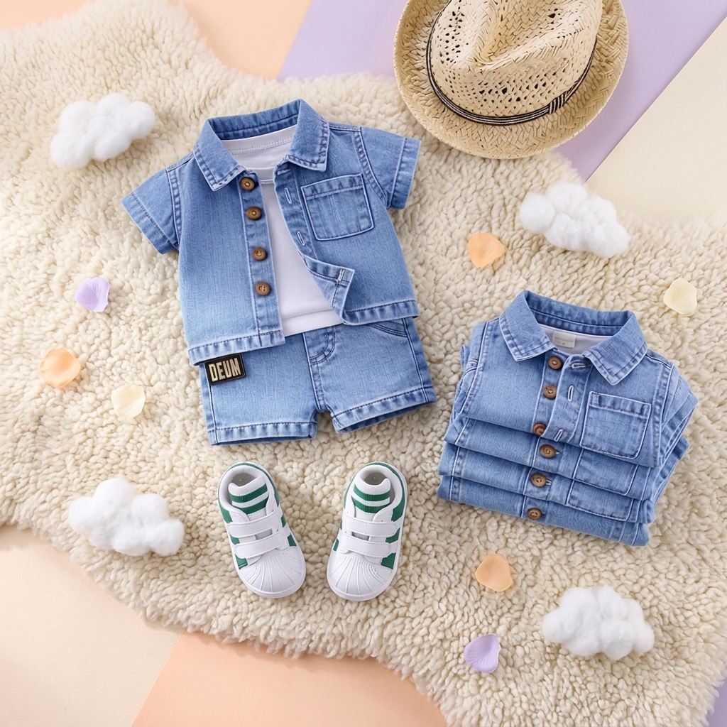 Winning product Facebook ad: Baby Co-ord Set, Cash on Delivery Available