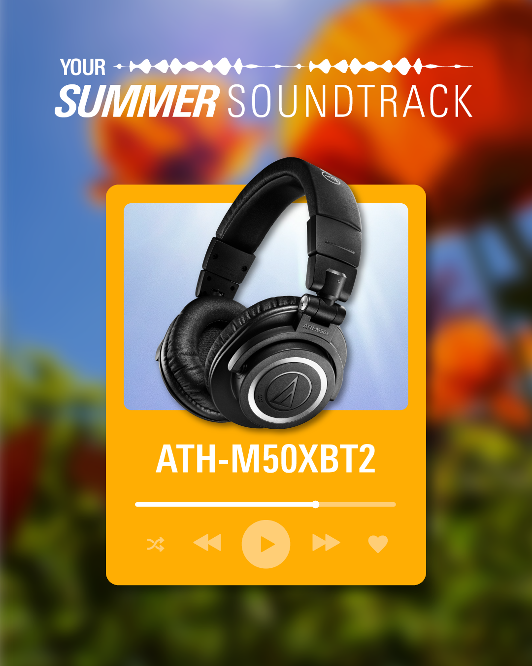 Audio-Technica EMEA Facebook ad