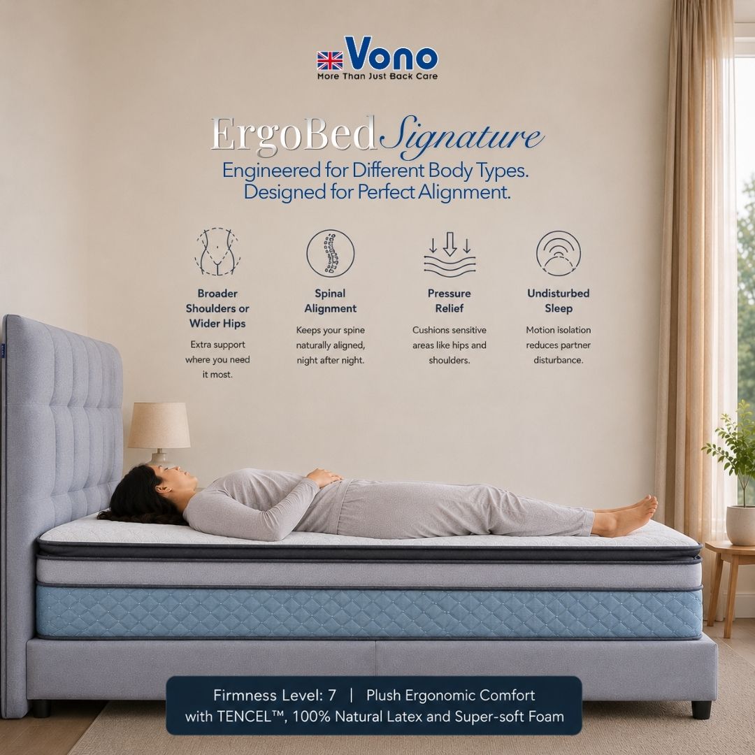 Vono Mattress Malaysia Facebook ad: The Search is Over.