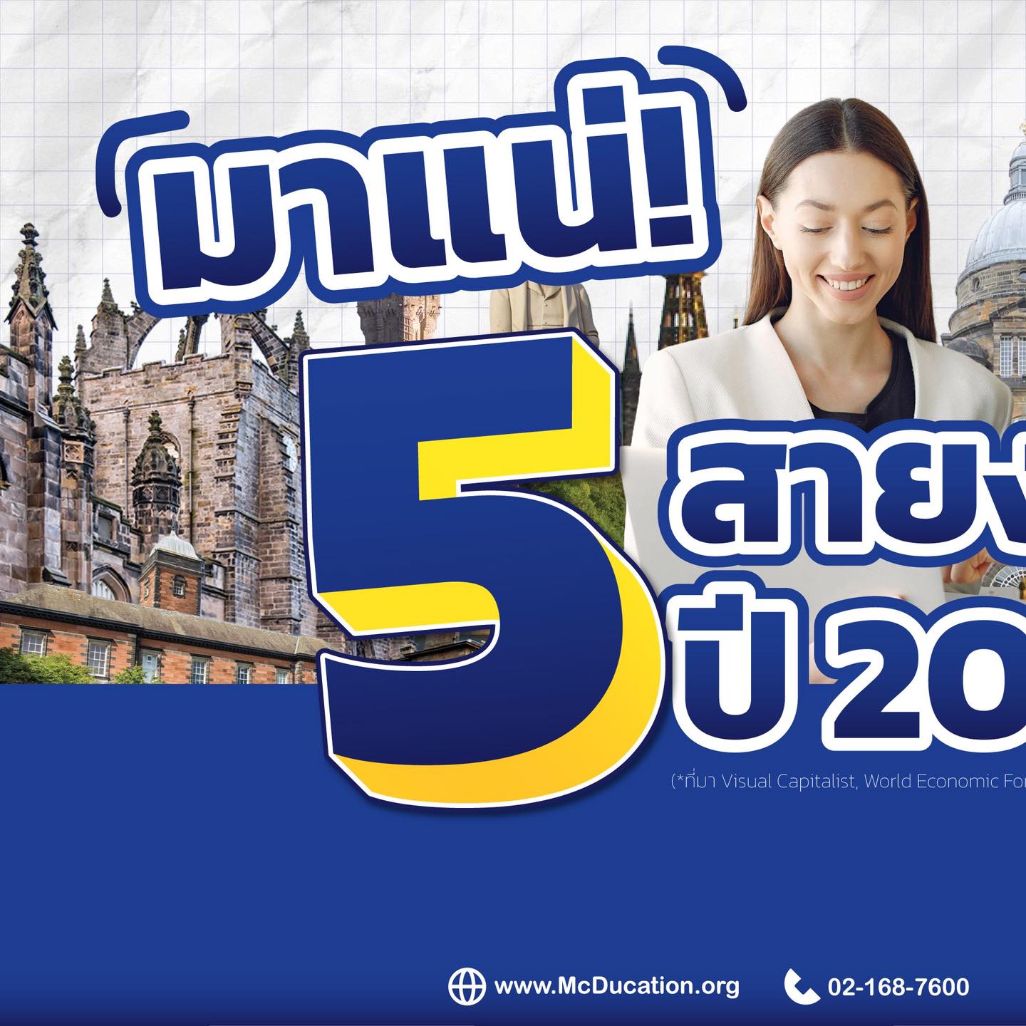 McDucation - Study in Scotland / สถาบันส่งเสริมการศึกษาต่อสก็อตแลนด์ Facebook ad
