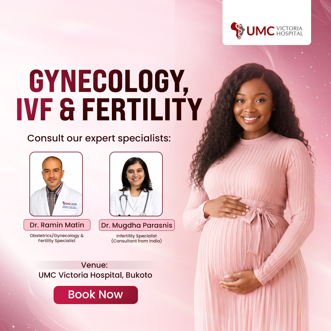 UMC Victoria Hospital - Uganda Facebook ad: Gynecology, IVF & Fertility, Kampala