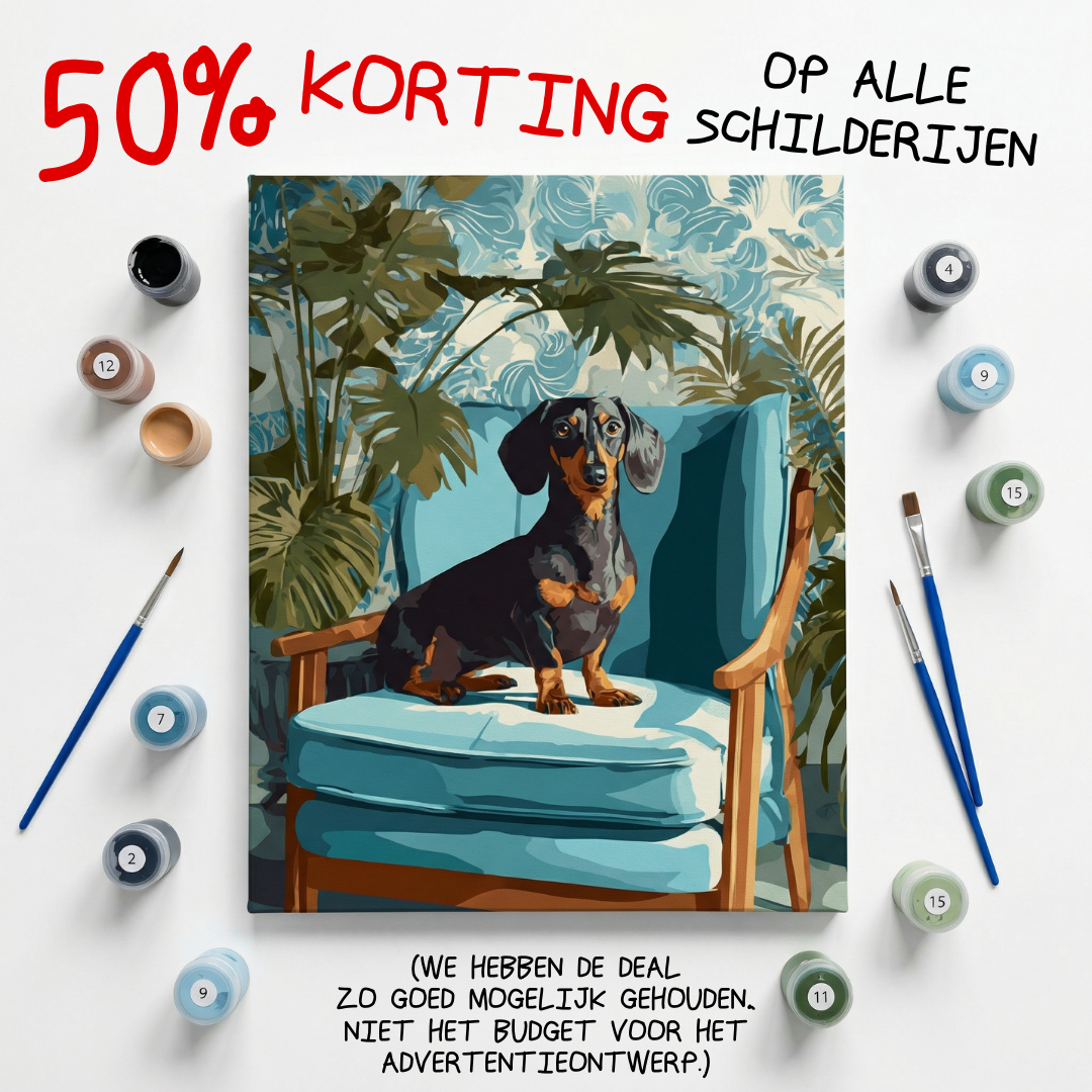 Schilder op NR. Facebook ad