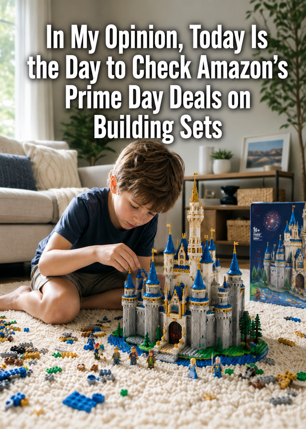 Discount Valley Facebook ad: Prime Day Building Sets That Spark Creative Play