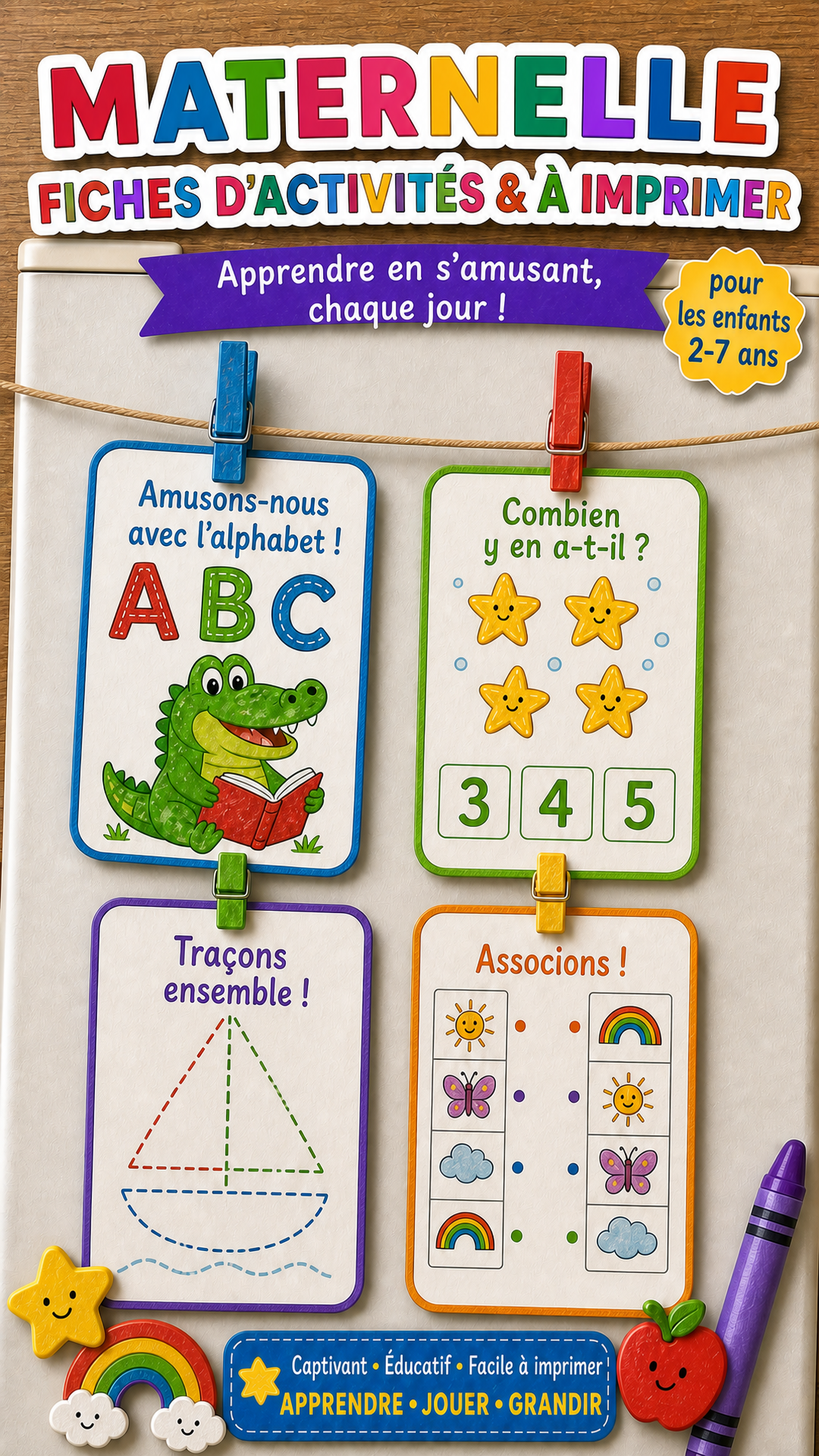 LogicLike Kids: ABC, Reading, Tracing Facebook ad