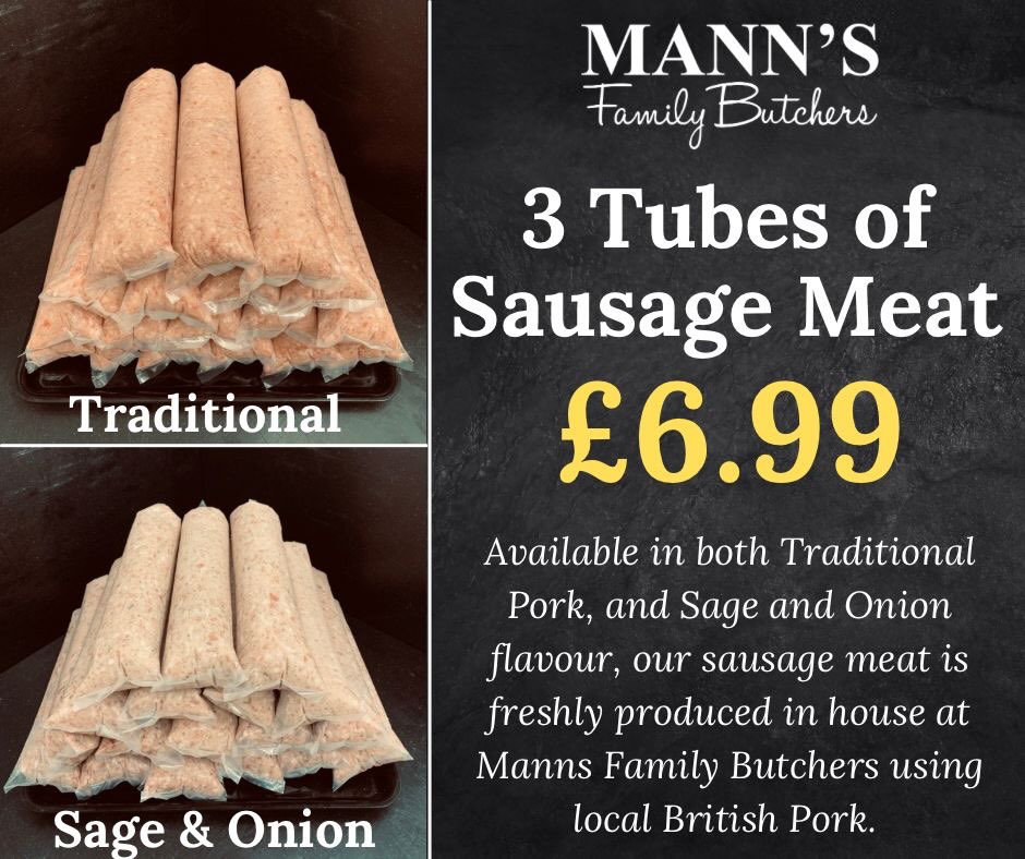 Manns Family Butchers Facebook ad