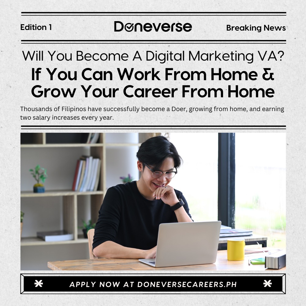 Outsourced Doers - Careers Facebook ad