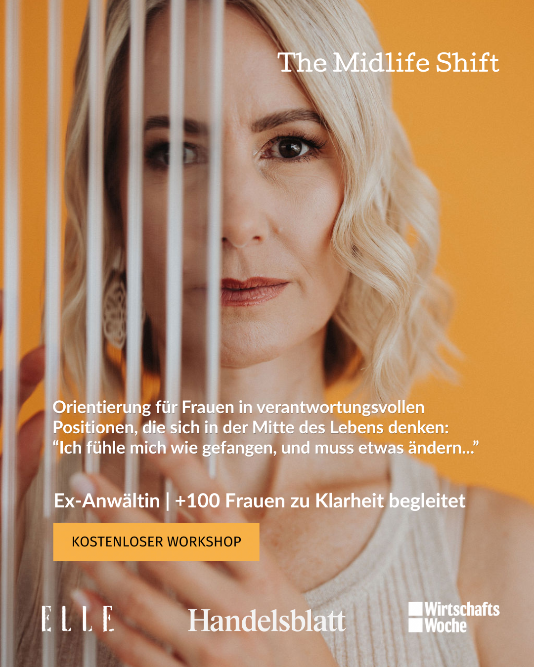 Dr. Anne-Katrin Petsch - Life Coaching for Business People Facebook ad: Der Midlife Shift - für Frauen in Verantwortung