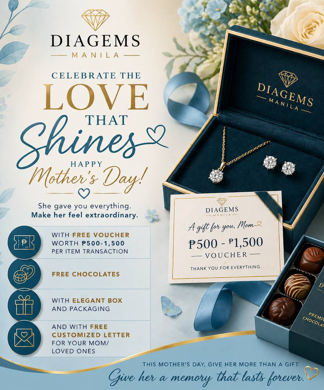 DiaGems Manila Facebook ad: Clearance Sale CashOnDelivery