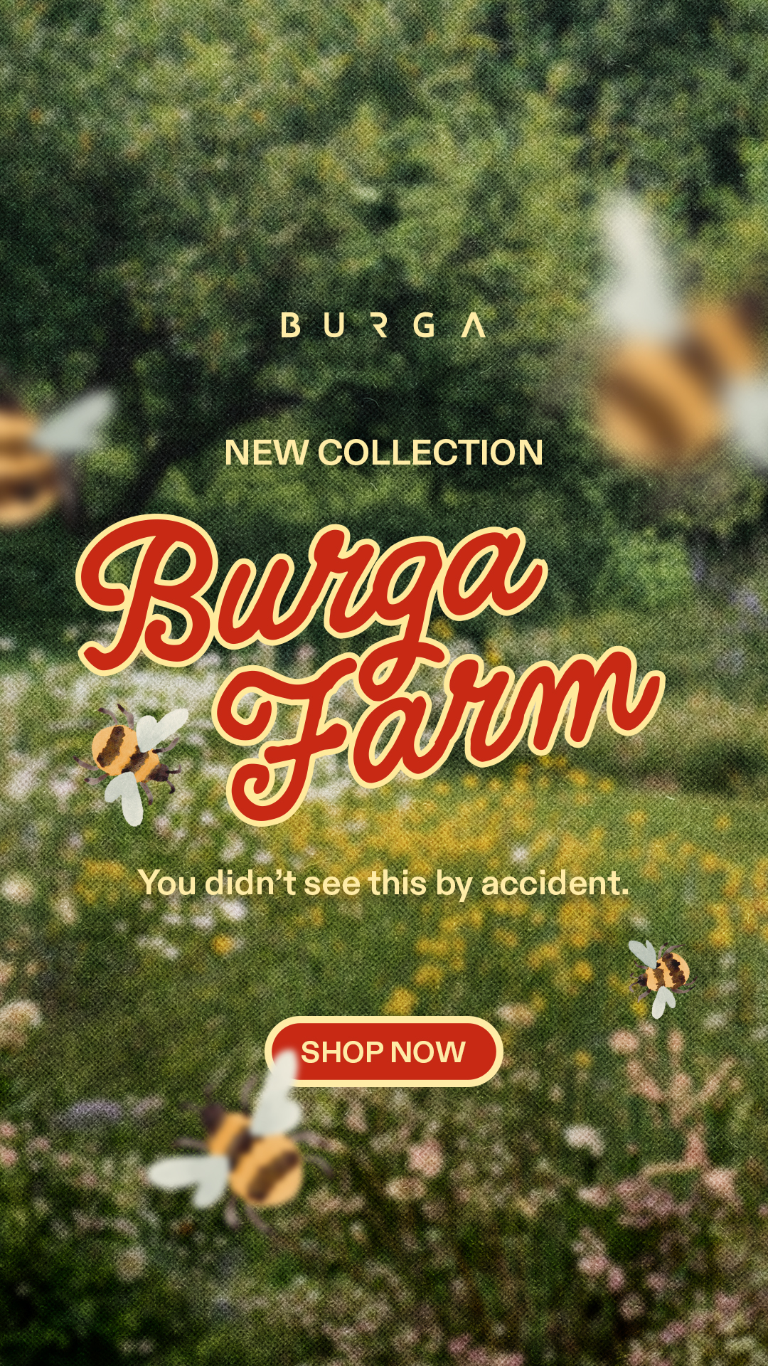 BURGA Czech Facebook ad