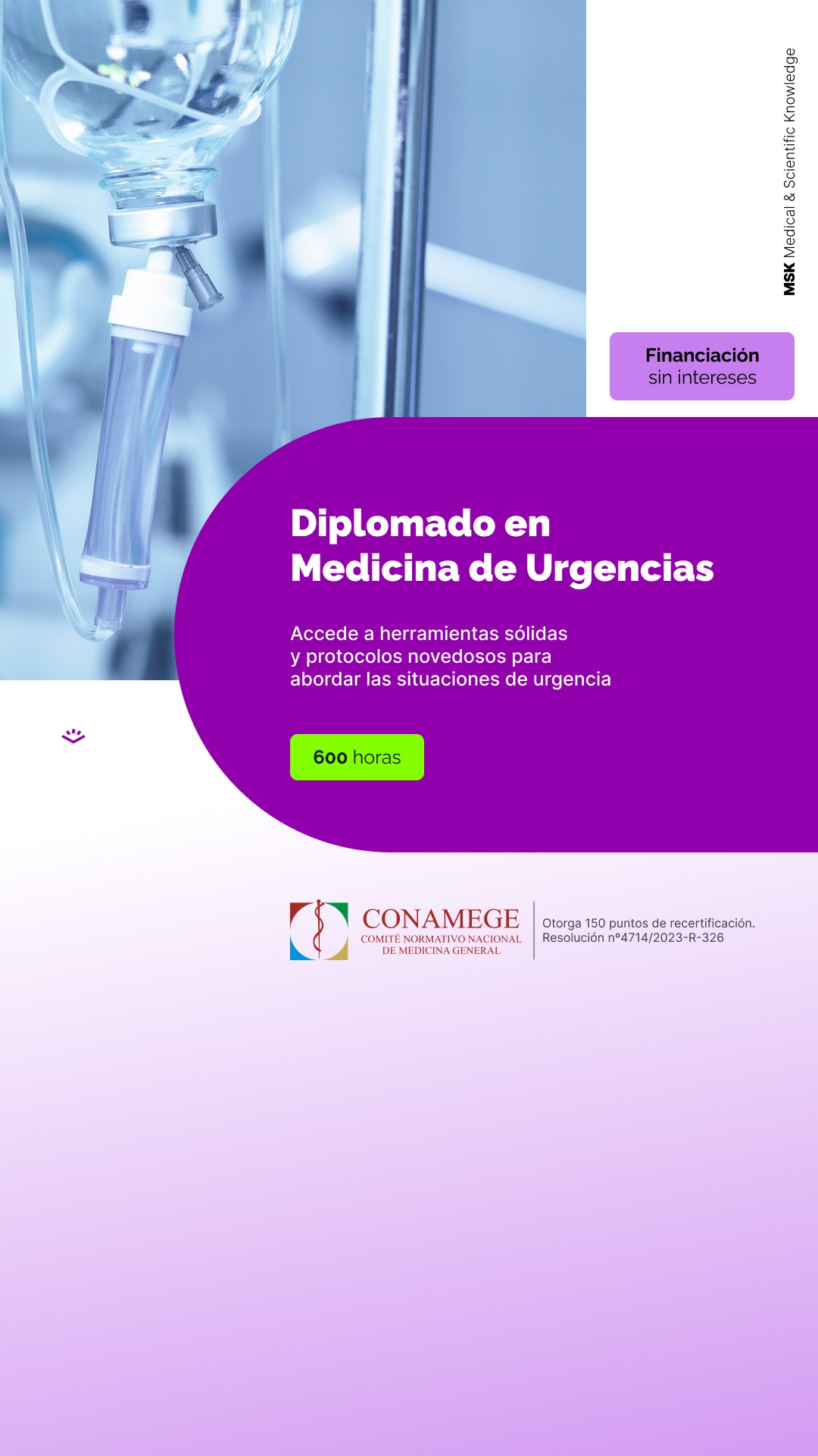 MSK - Medical & Scientific Knowledge Facebook ad