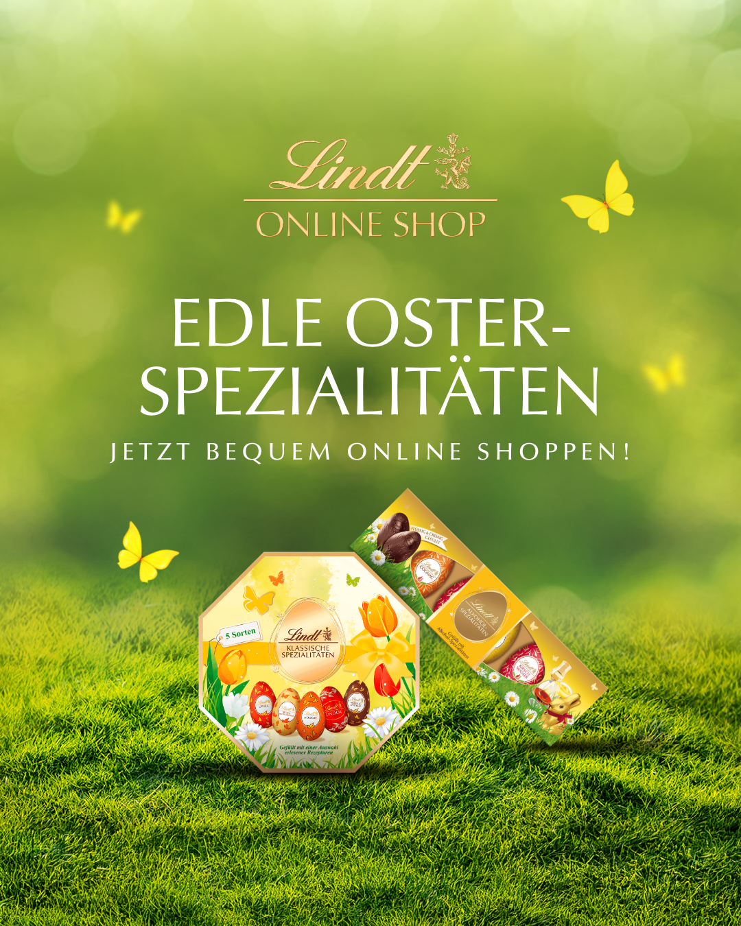 Lindt Facebook ad
