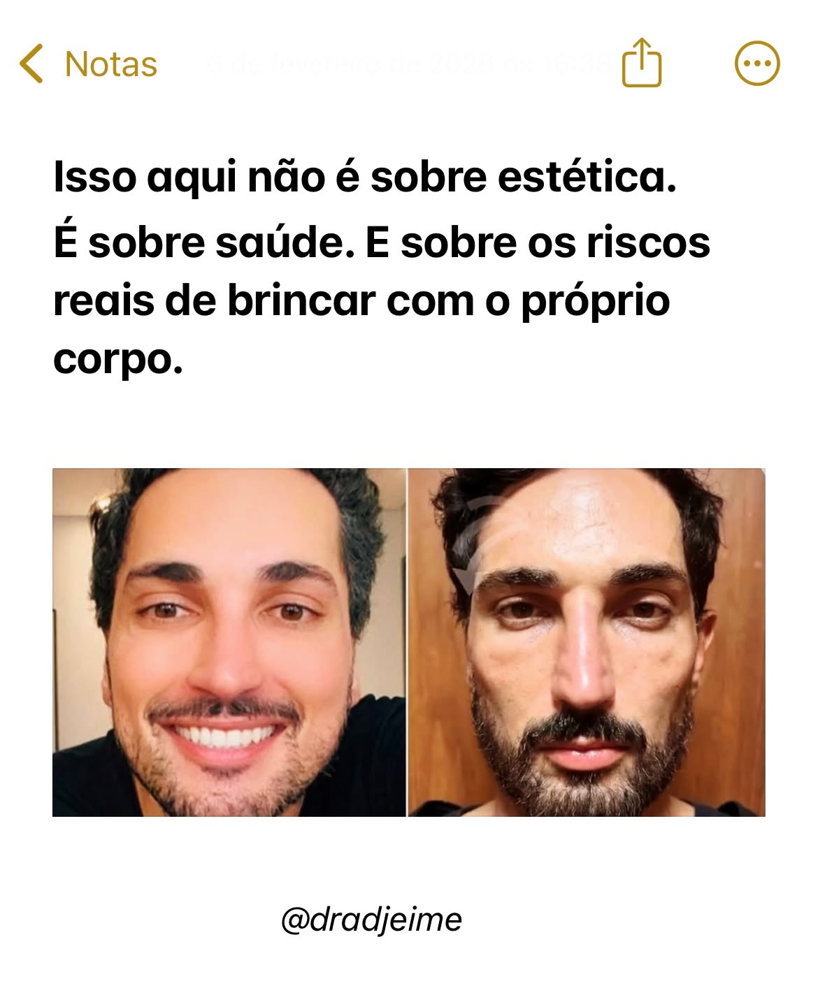 Doutora Djeime Facebook ad: Você não precisa arriscar sua saúde pra emagrecer.