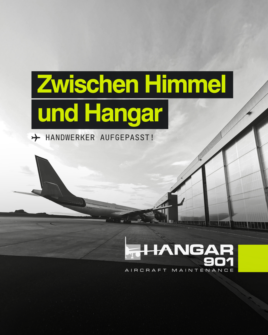 Hangar 901 Aircraft Maintenance GmbH Facebook ad
