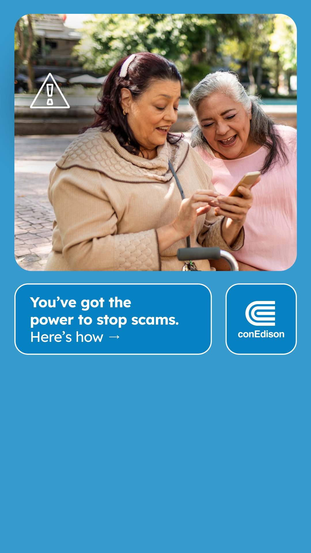 Con Edison Facebook ad