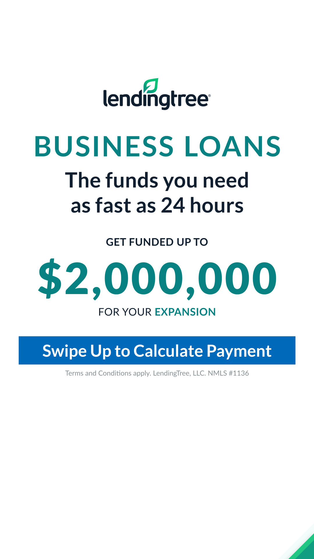 LendingTree Facebook ad