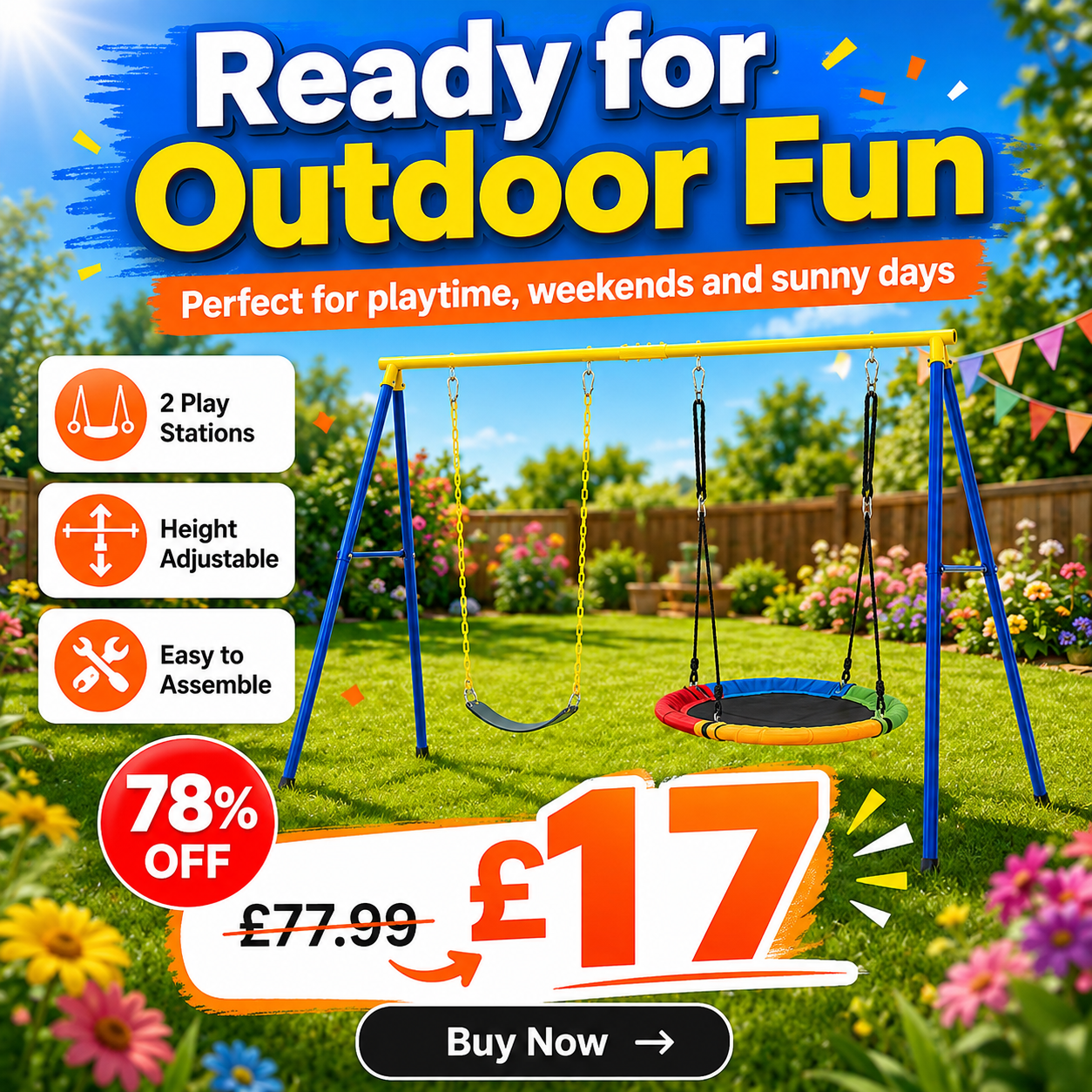 Promo Flash Facebook ad