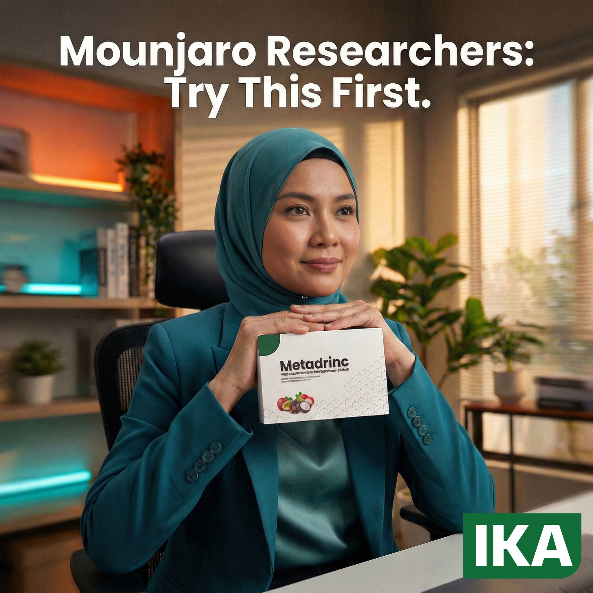 Kesihatan Alami Facebook ad: Mounjaro researchers: Try this first
