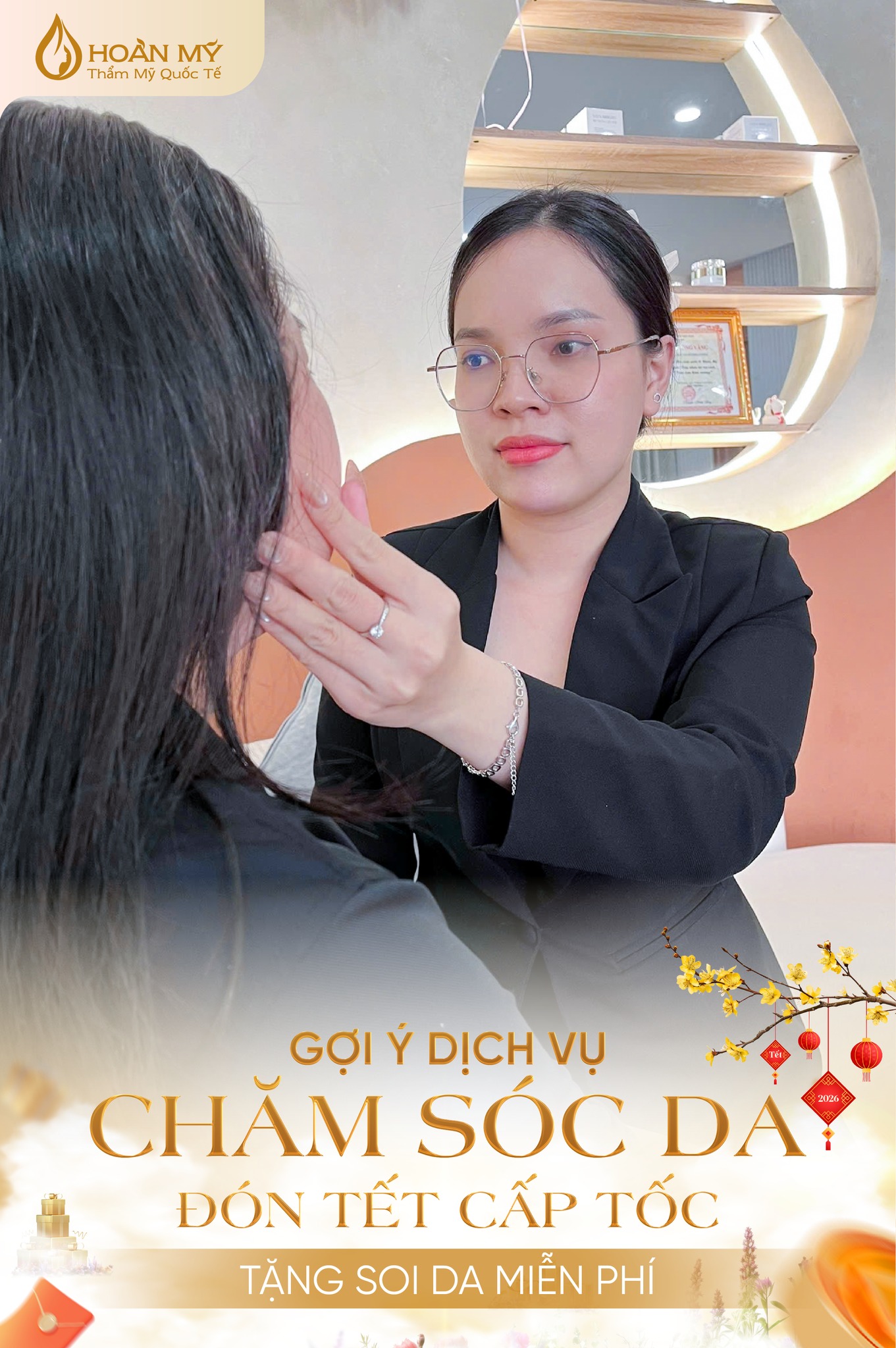 Thẩm Mỹ Quốc Tế Hoàn Mỹ - CS Lagi, Bình Thuận Facebook ad: ĐẸP KỊP TẾT - TẾT KỊP ĐẸP