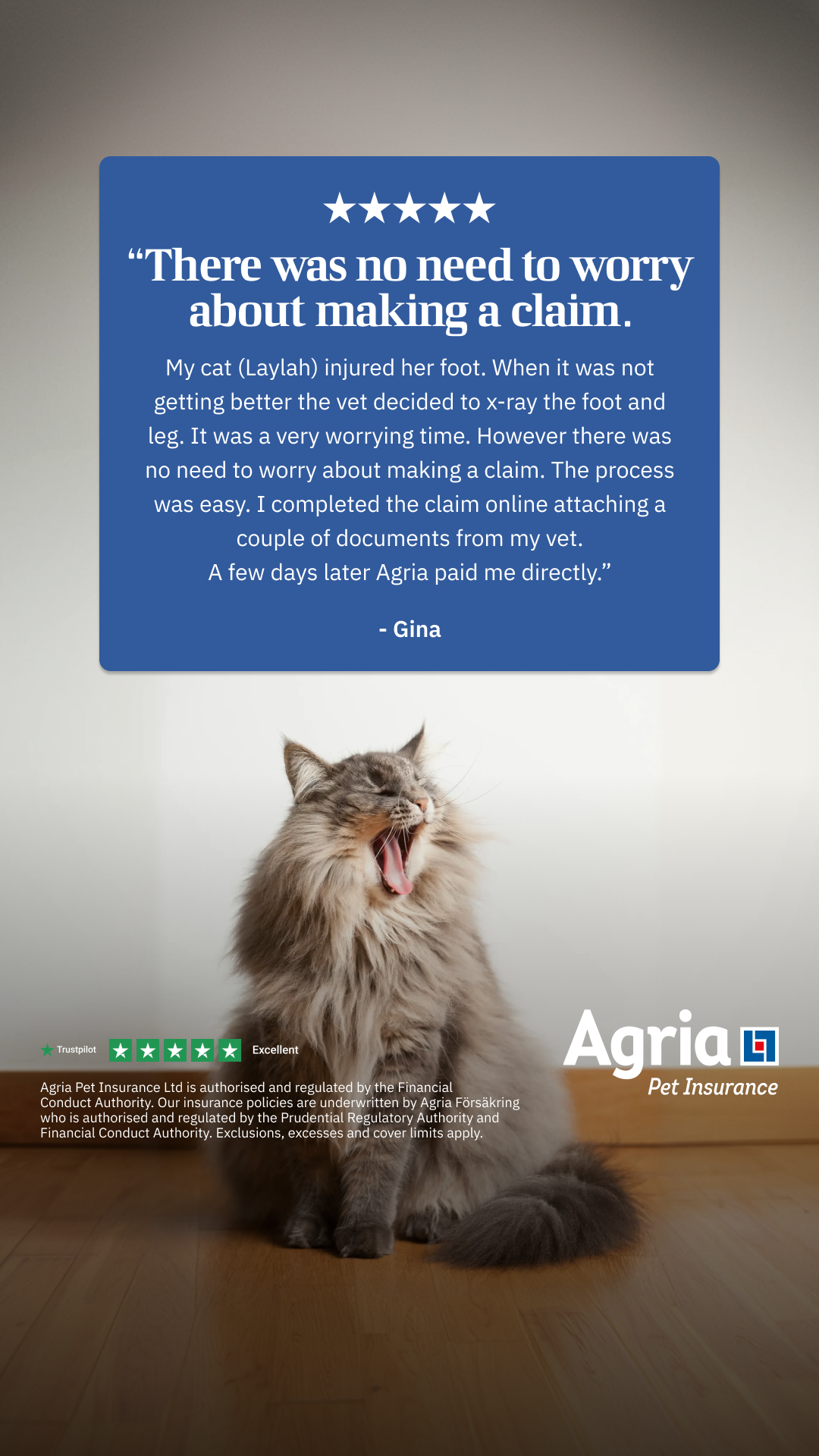Agria Pet Insurance Facebook ad