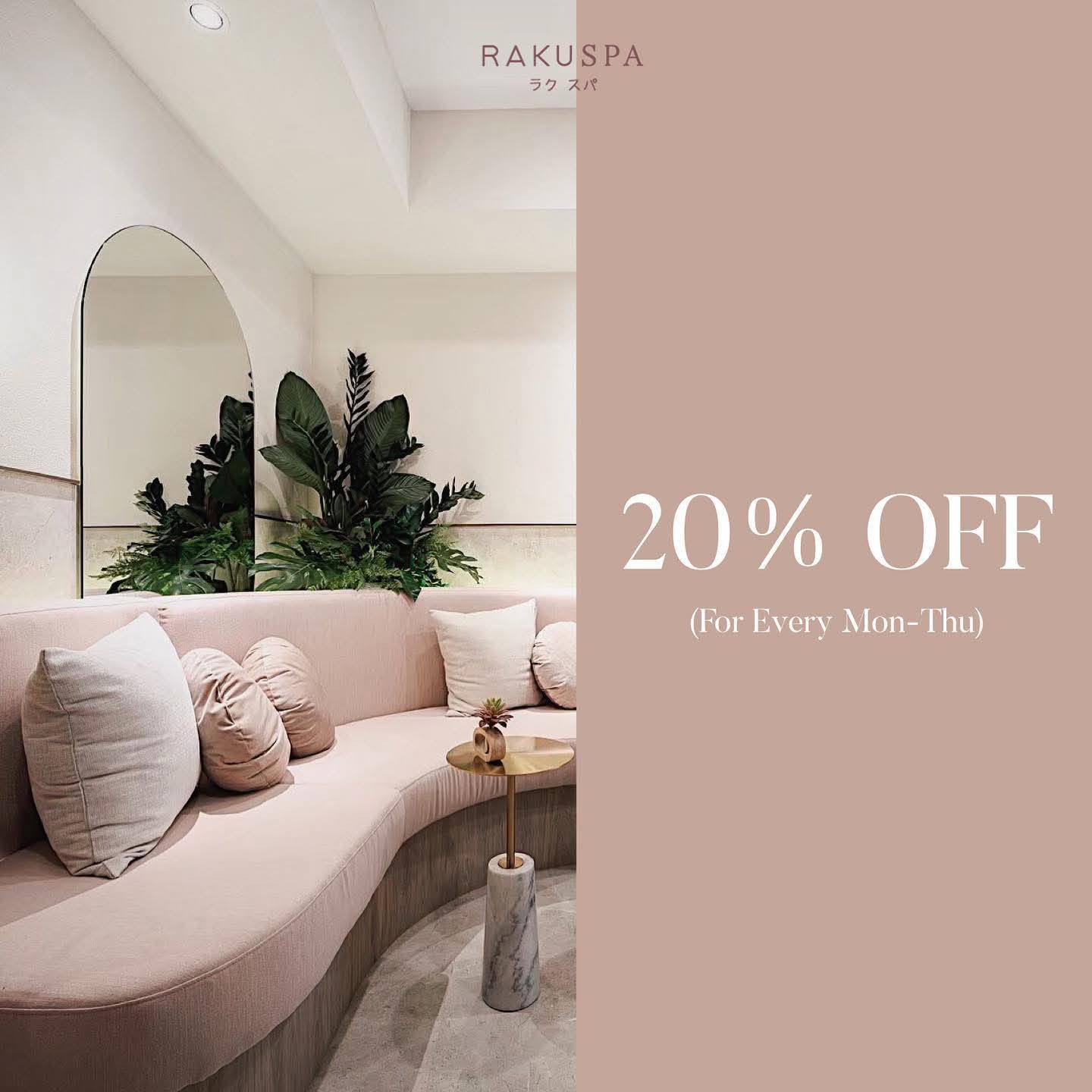 RAKU SPA Bangkok Facebook ad