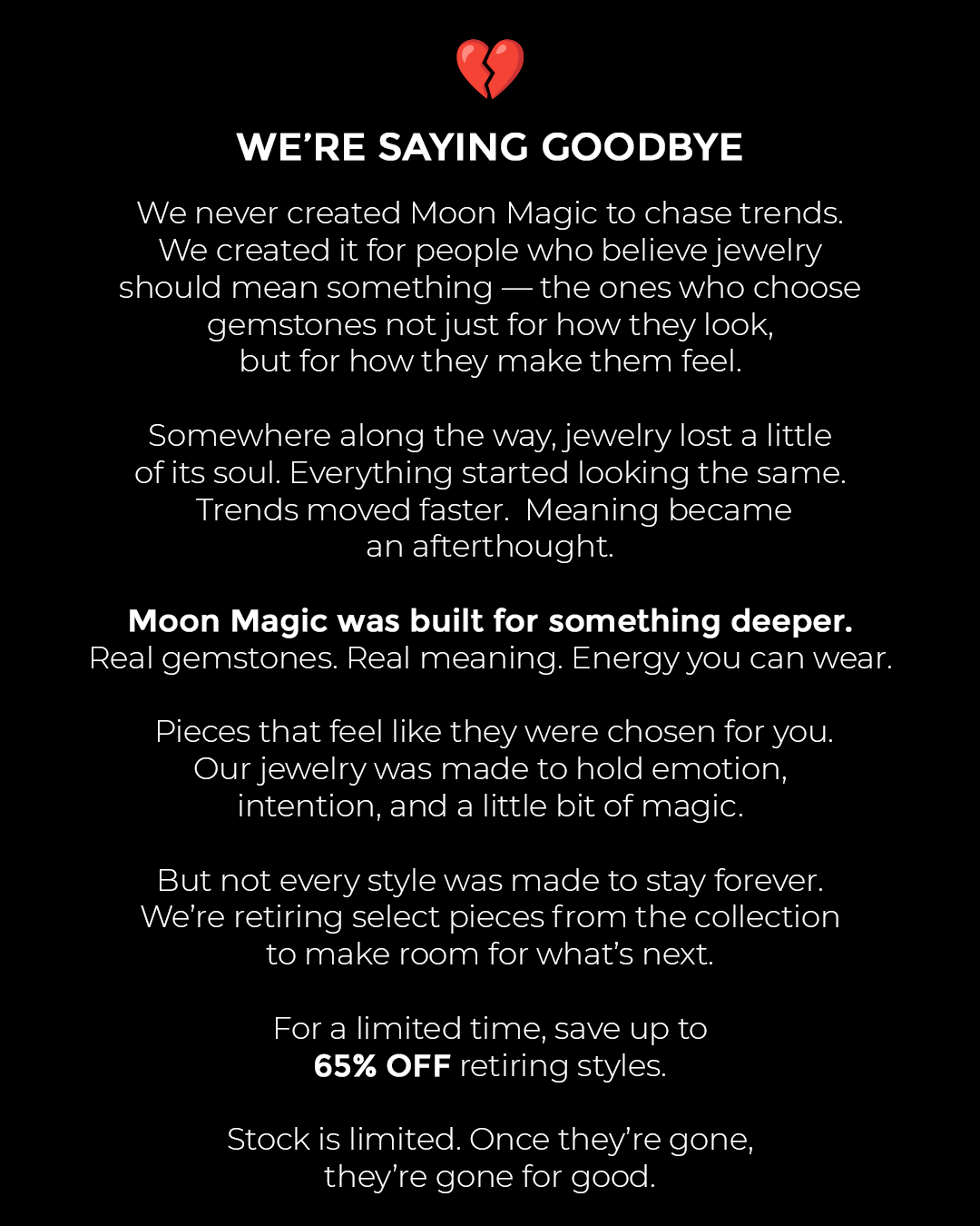 Moon Magic Facebook ad