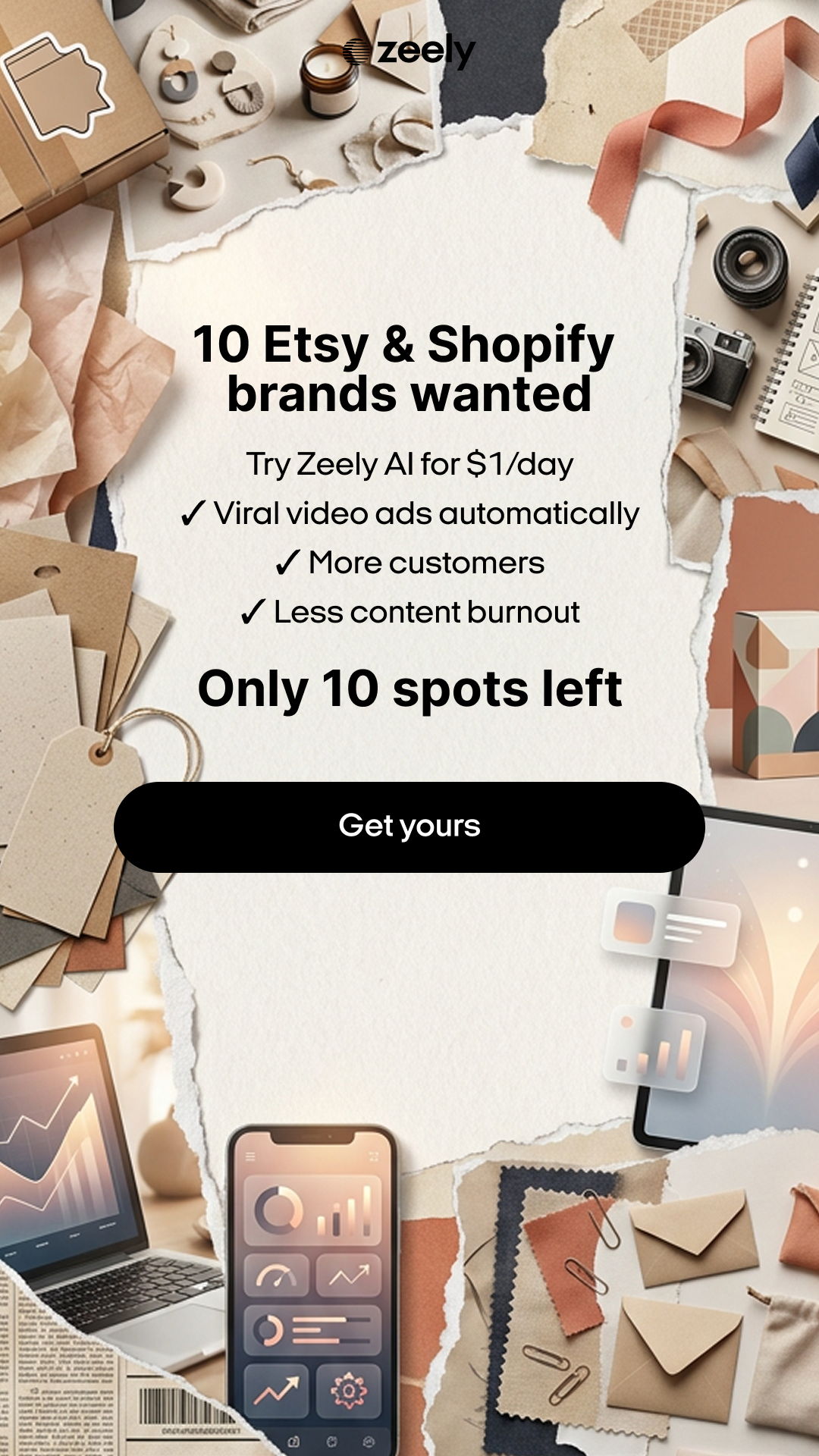 Zeely Facebook ad