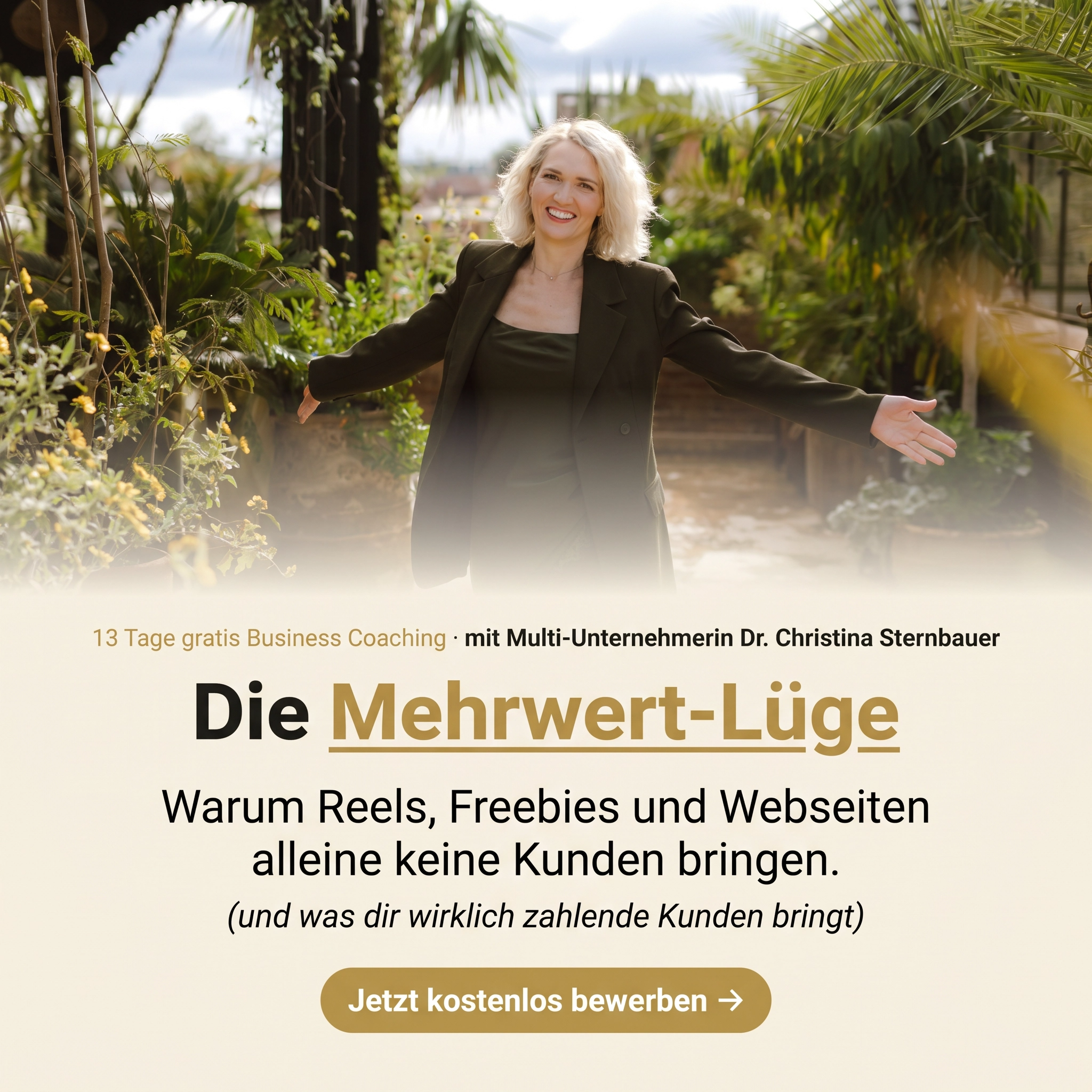 Christina Sternbauer Facebook ad