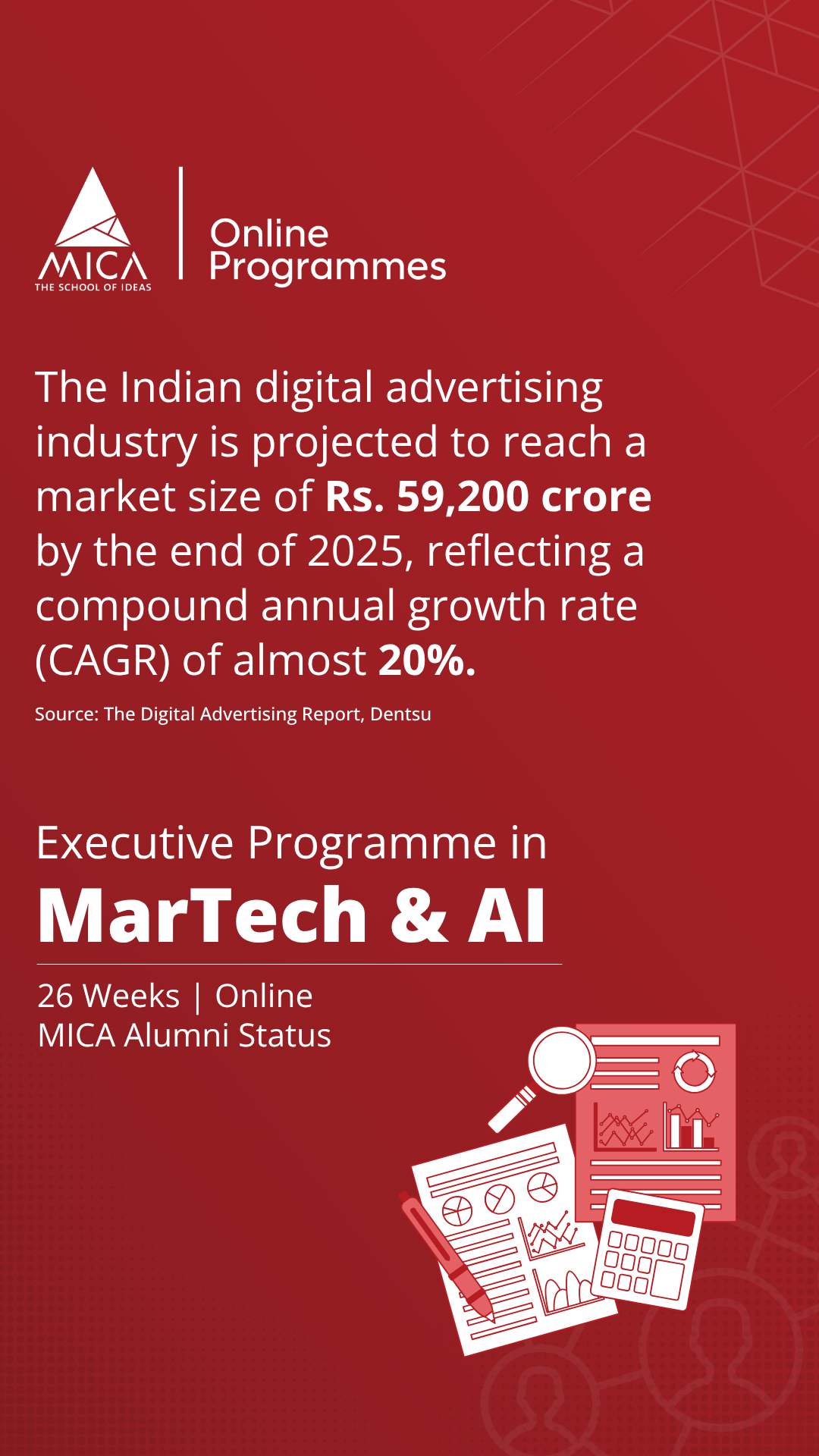 MICA Executive Programme in MarTech and AI Facebook ad from Feb 1, 2026