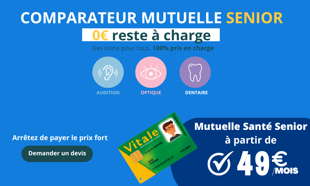 Mutuelle Sante Senior Facebook ad: Économisez 40% sur votre Mutuelle Senior