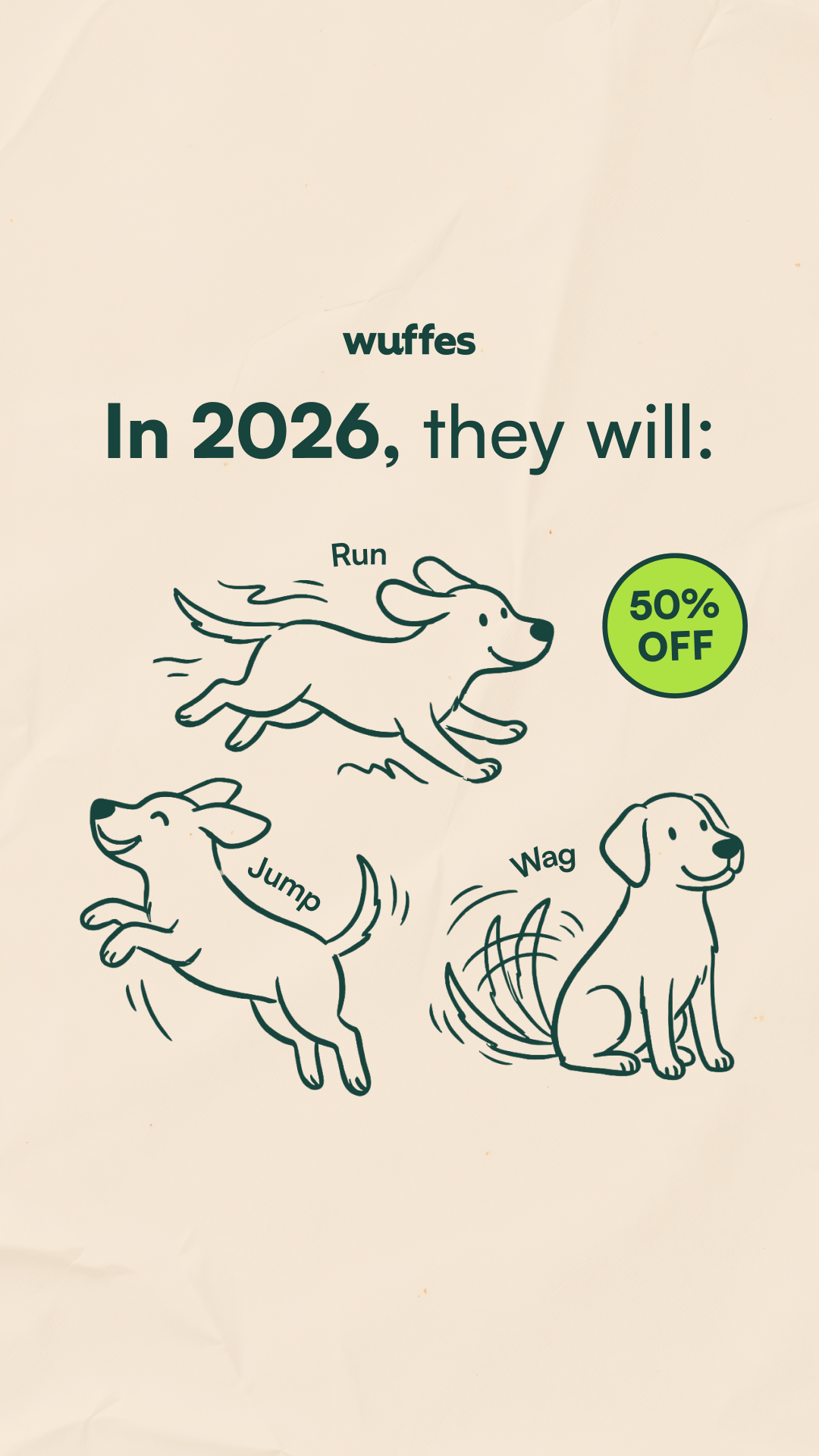 Wuffes Facebook ad
