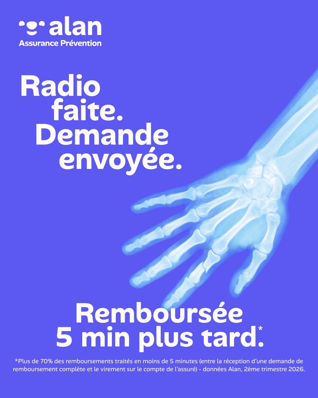 Alan Facebook ad: Alan, à chaque étape de votre santé