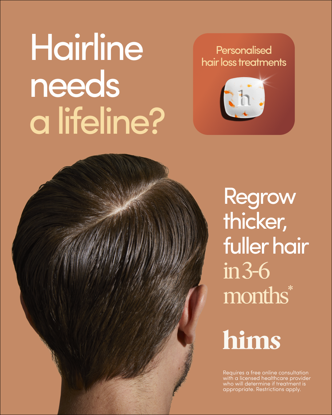 hims Facebook ad