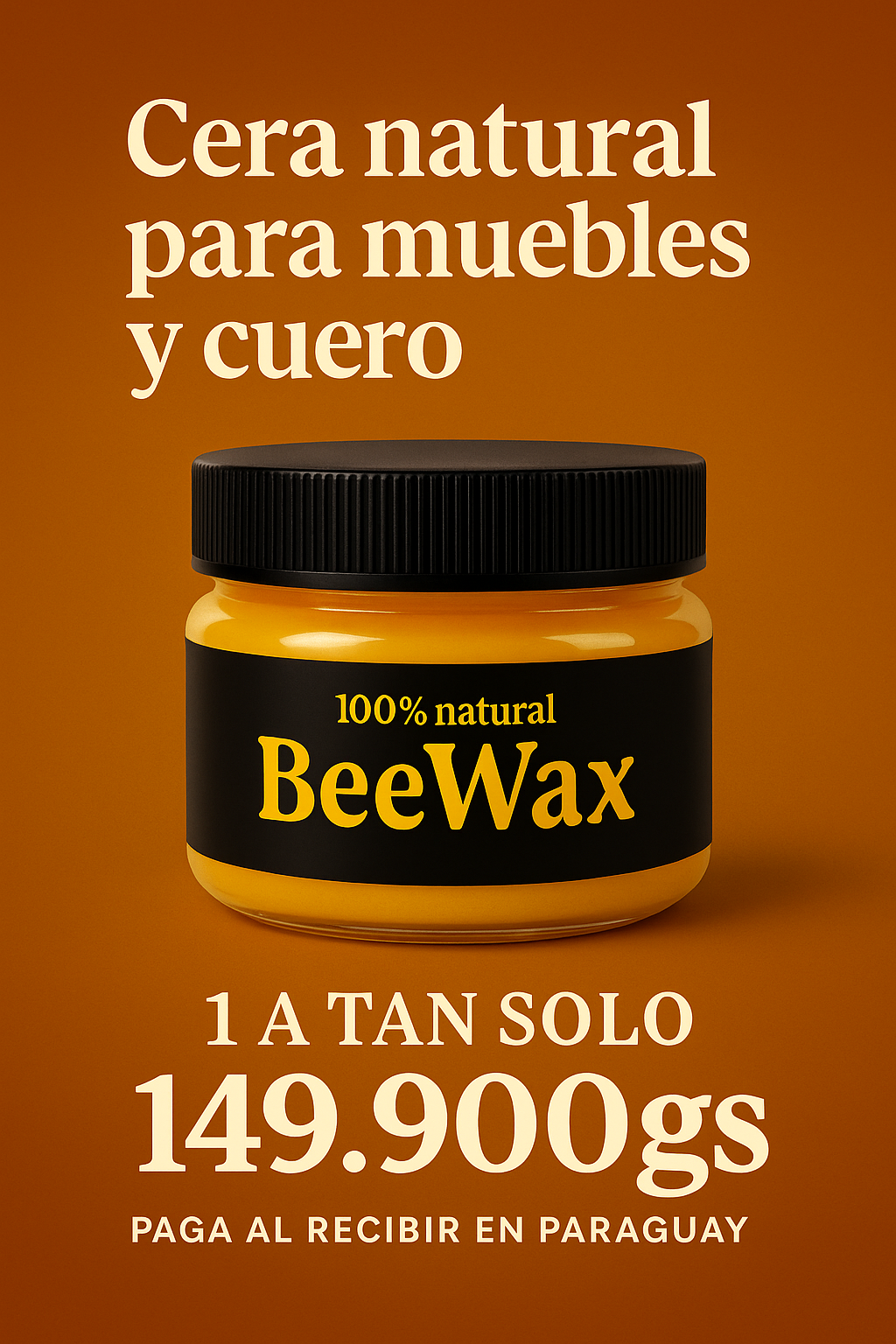 PYAHU SHOP Facebook ad: RoyalBee Wax CERA PARA MADERA Y CUERO