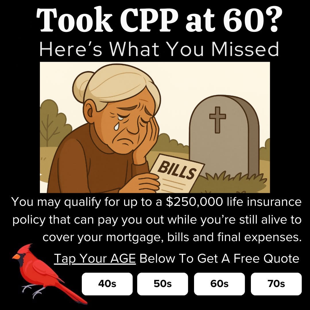 Canadian Life Rates Facebook ad