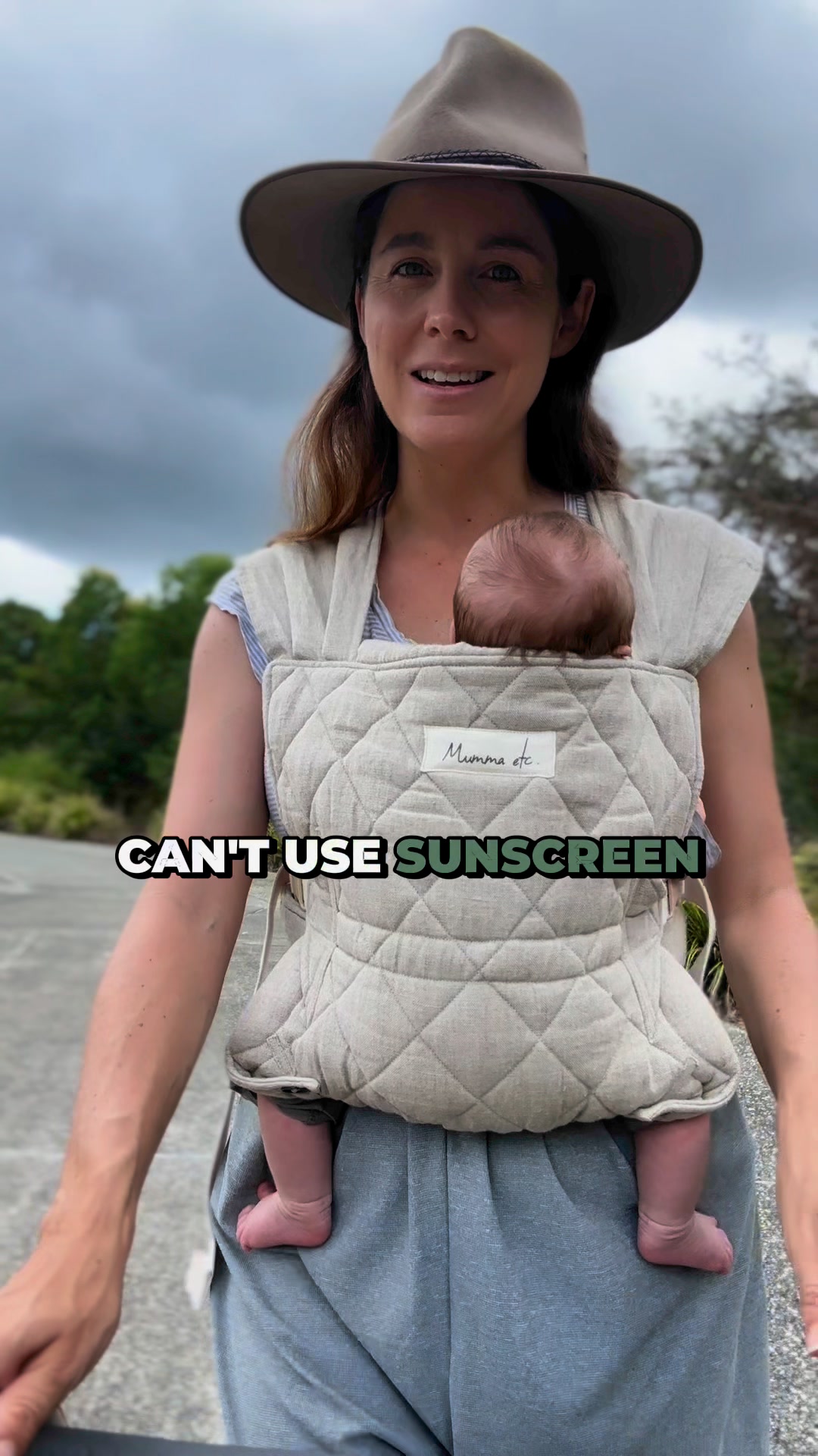 Bebe Trek Facebook ad: Parent approved